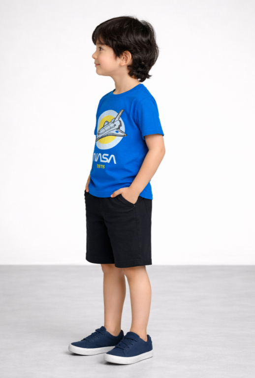 Royal Blue Nasa T-Shirt