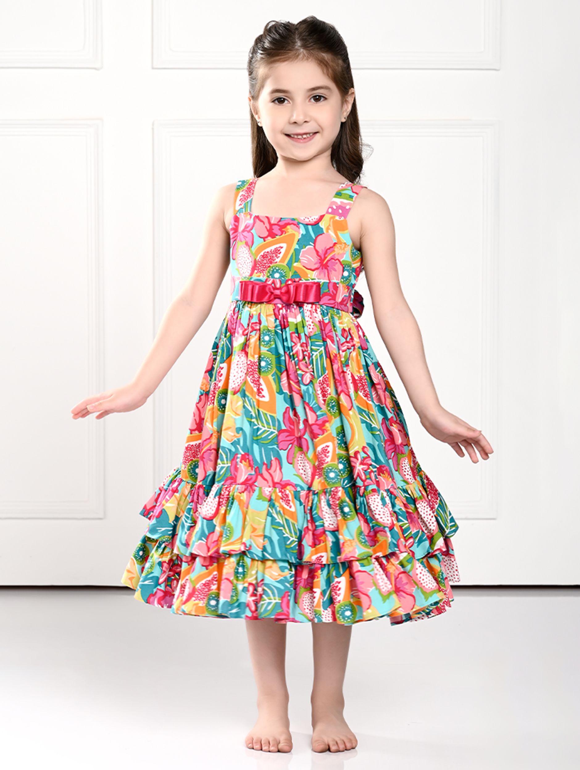 Multicolour Elizabeth Dress -Sale