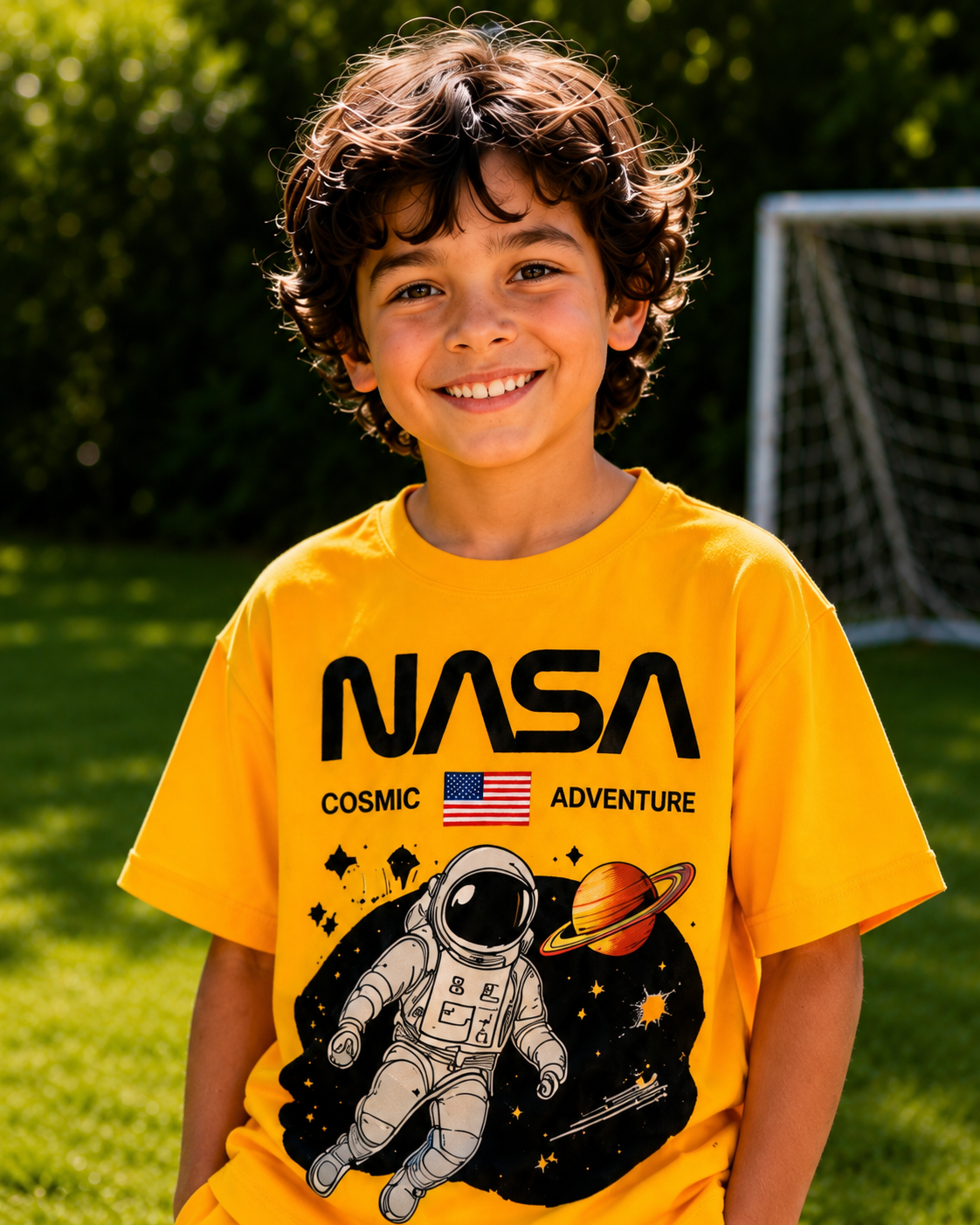 OVERSIZED YELLOW NASA CO-ORD