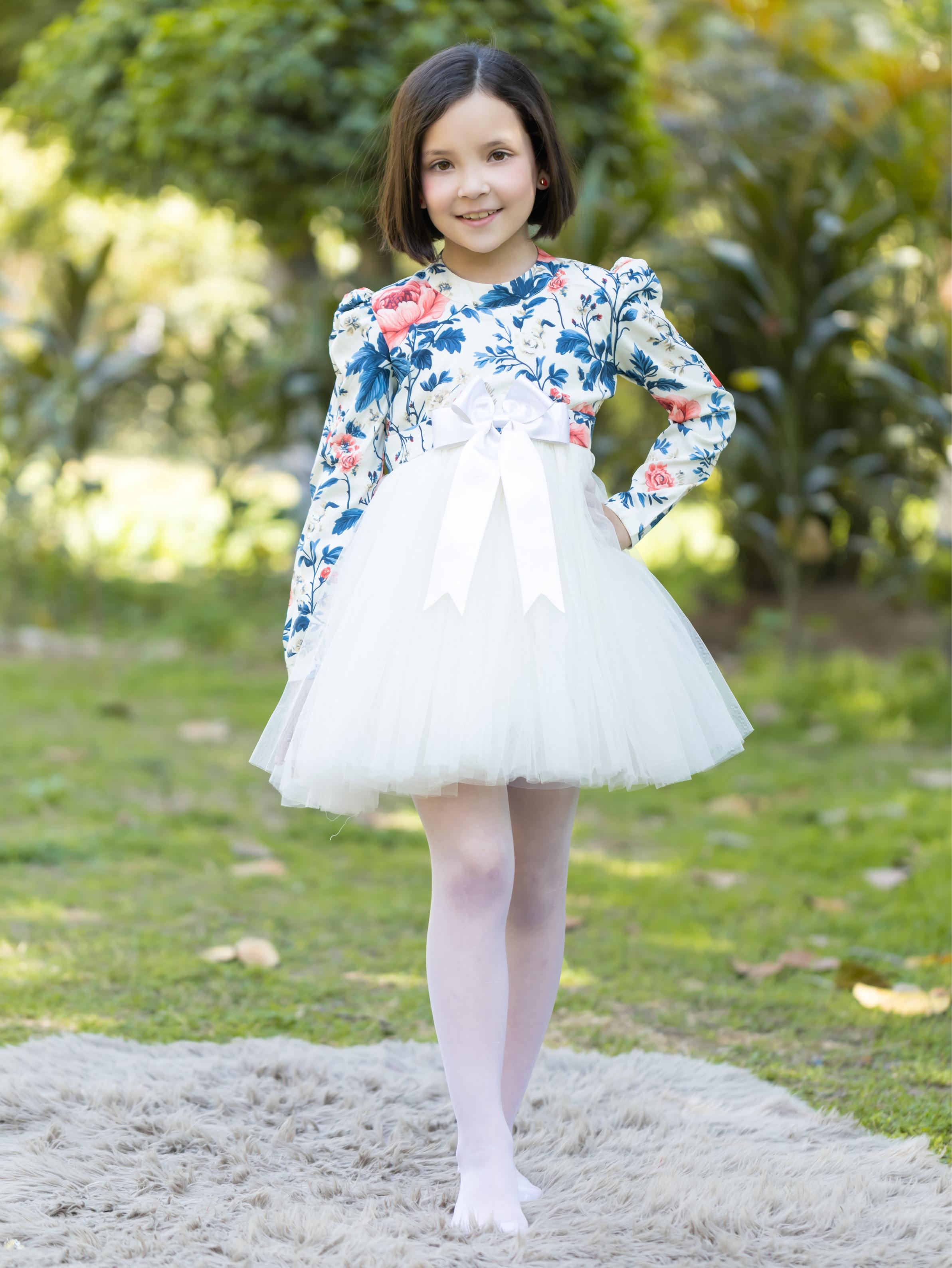 IVORY BLOSSOM DRESS