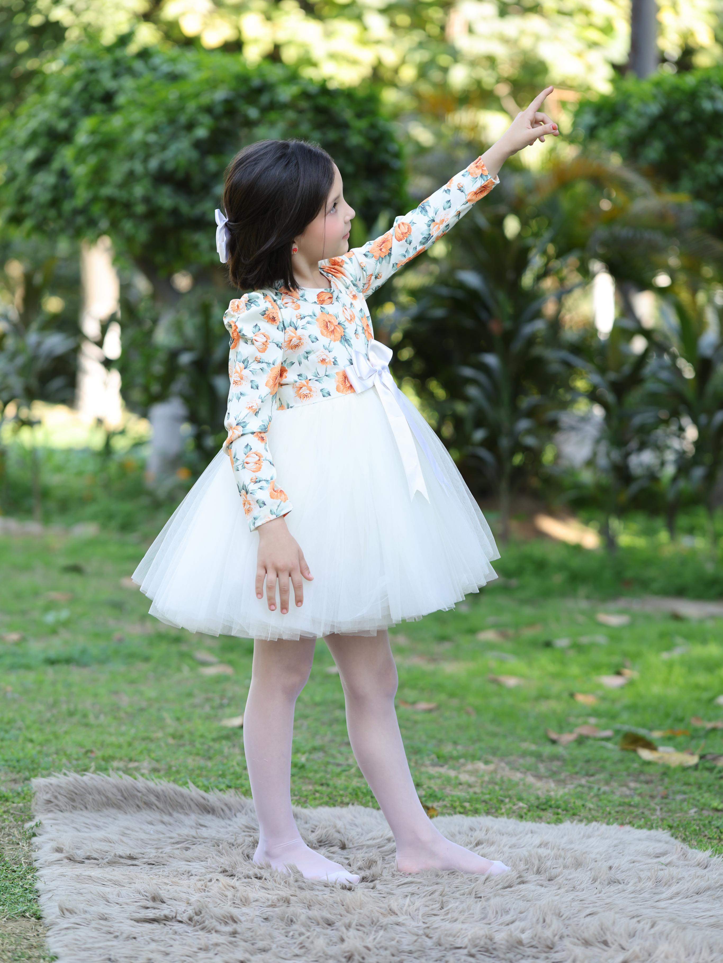 ORANGE BLOSSOM DRESS