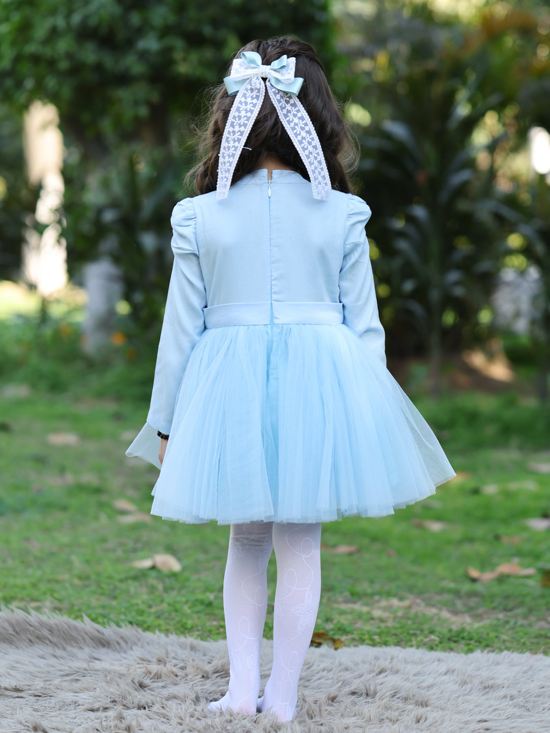 Blue Butterfly Dress
