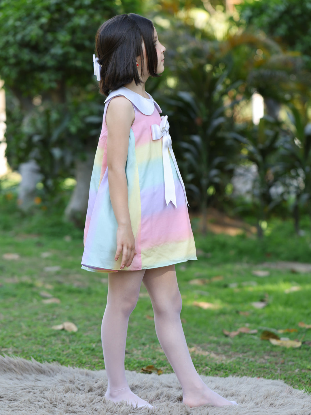 Rainbow Sleeveless Dress