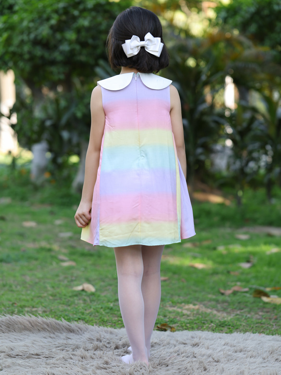 Rainbow Sleeveless Dress