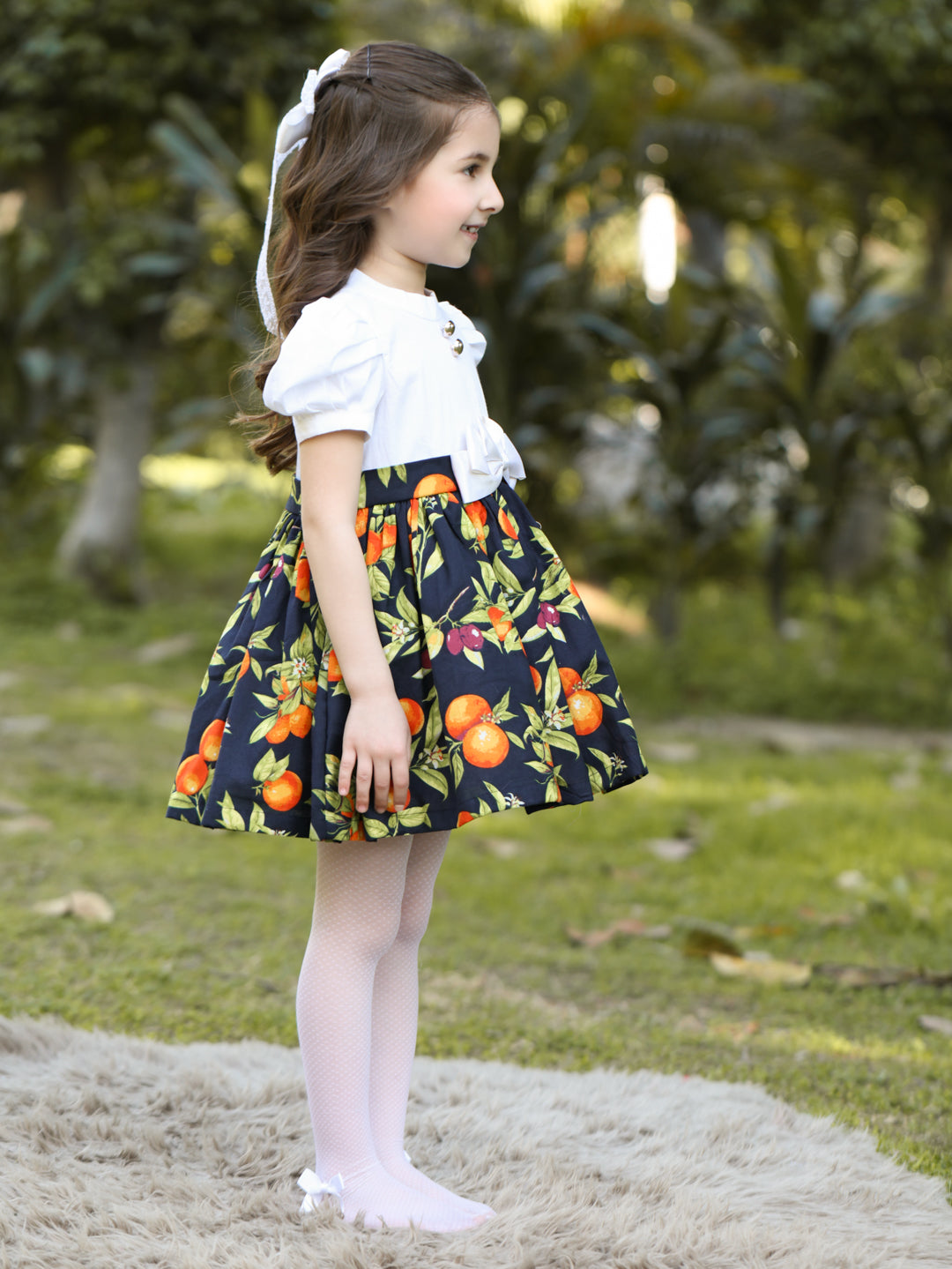 Dark Orange Dress