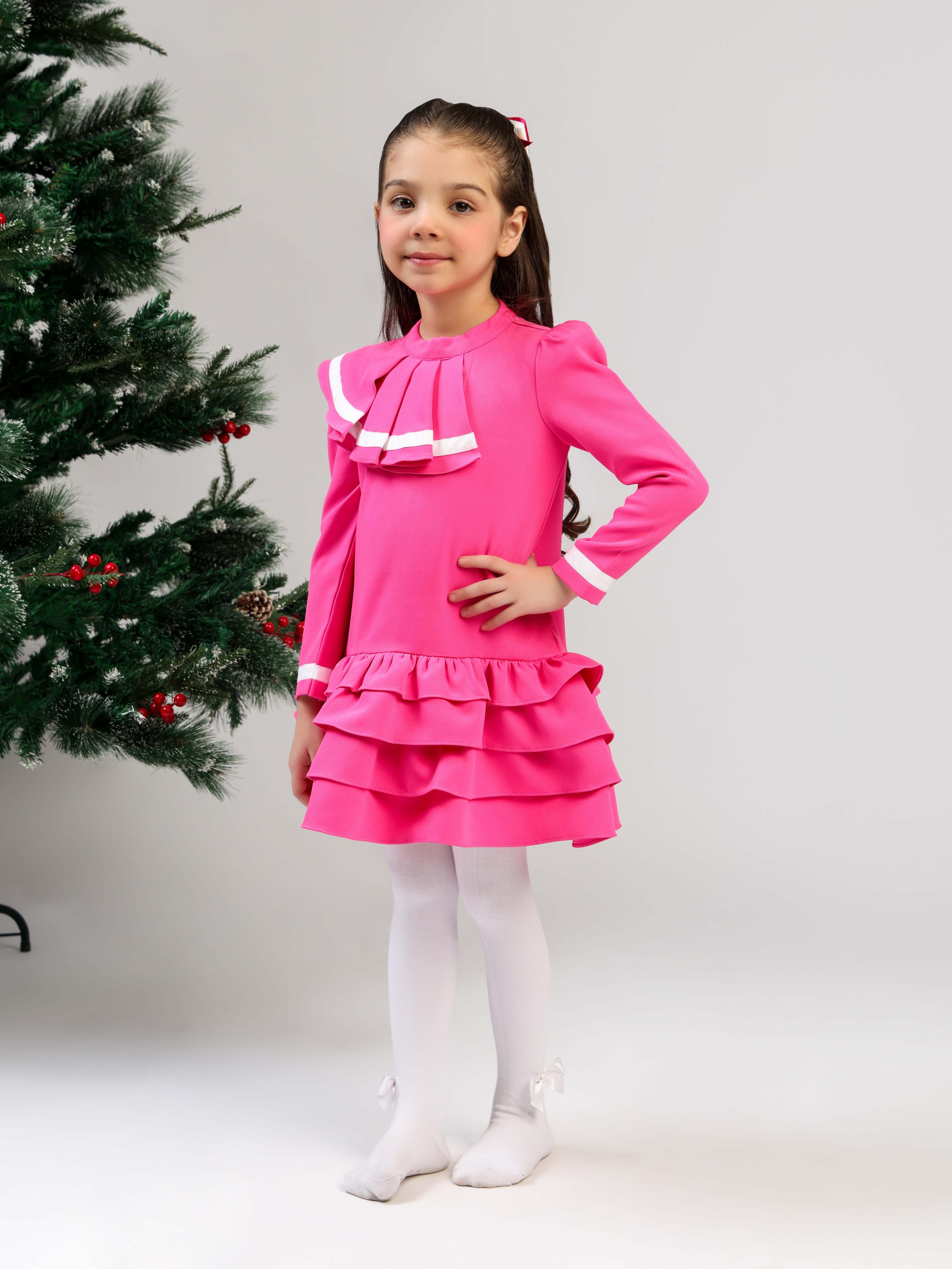 COCO PINK DRESS - FULL SLEEVES