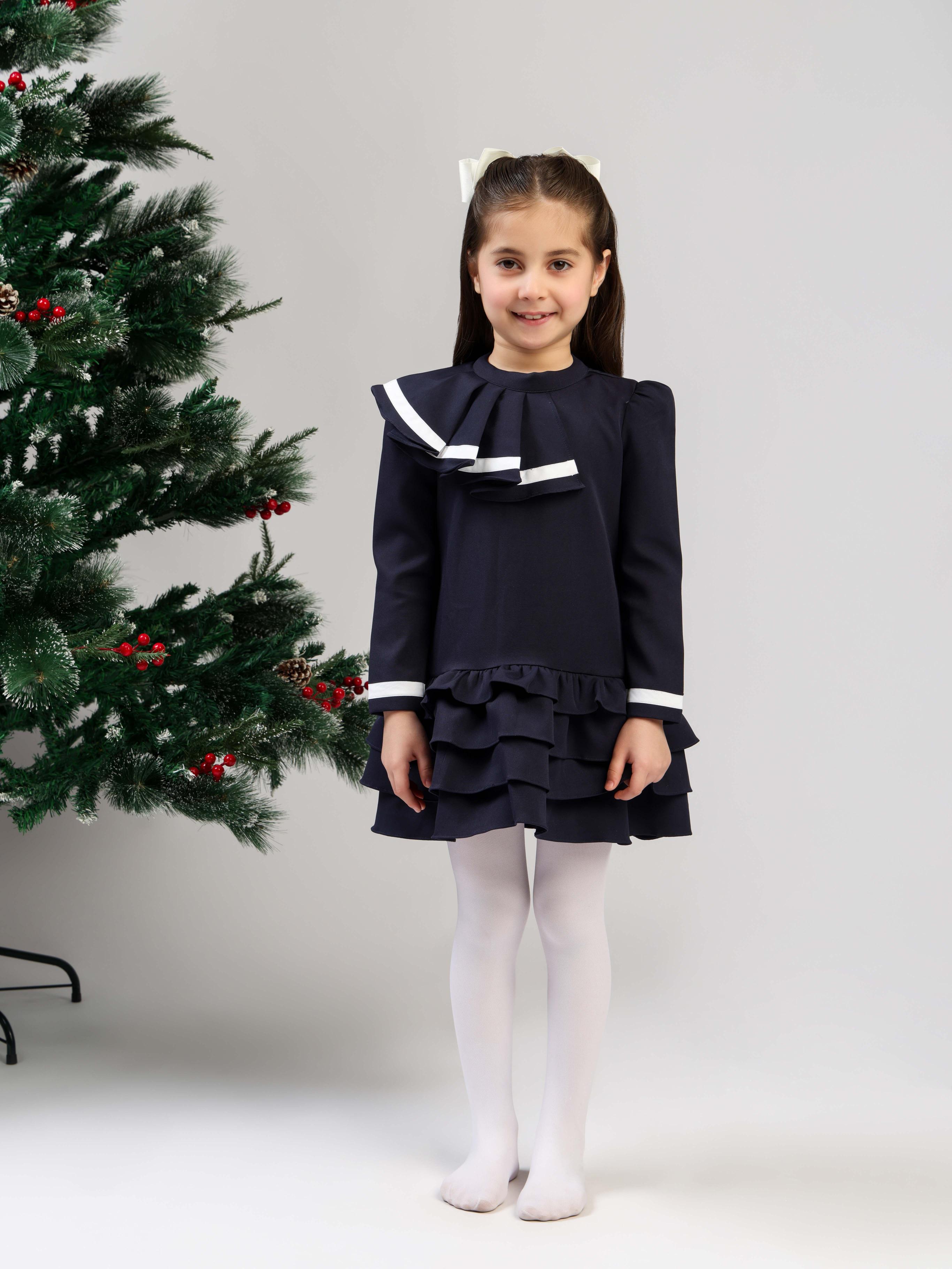 COCO NAVY DRESS - FULL SLEEVES