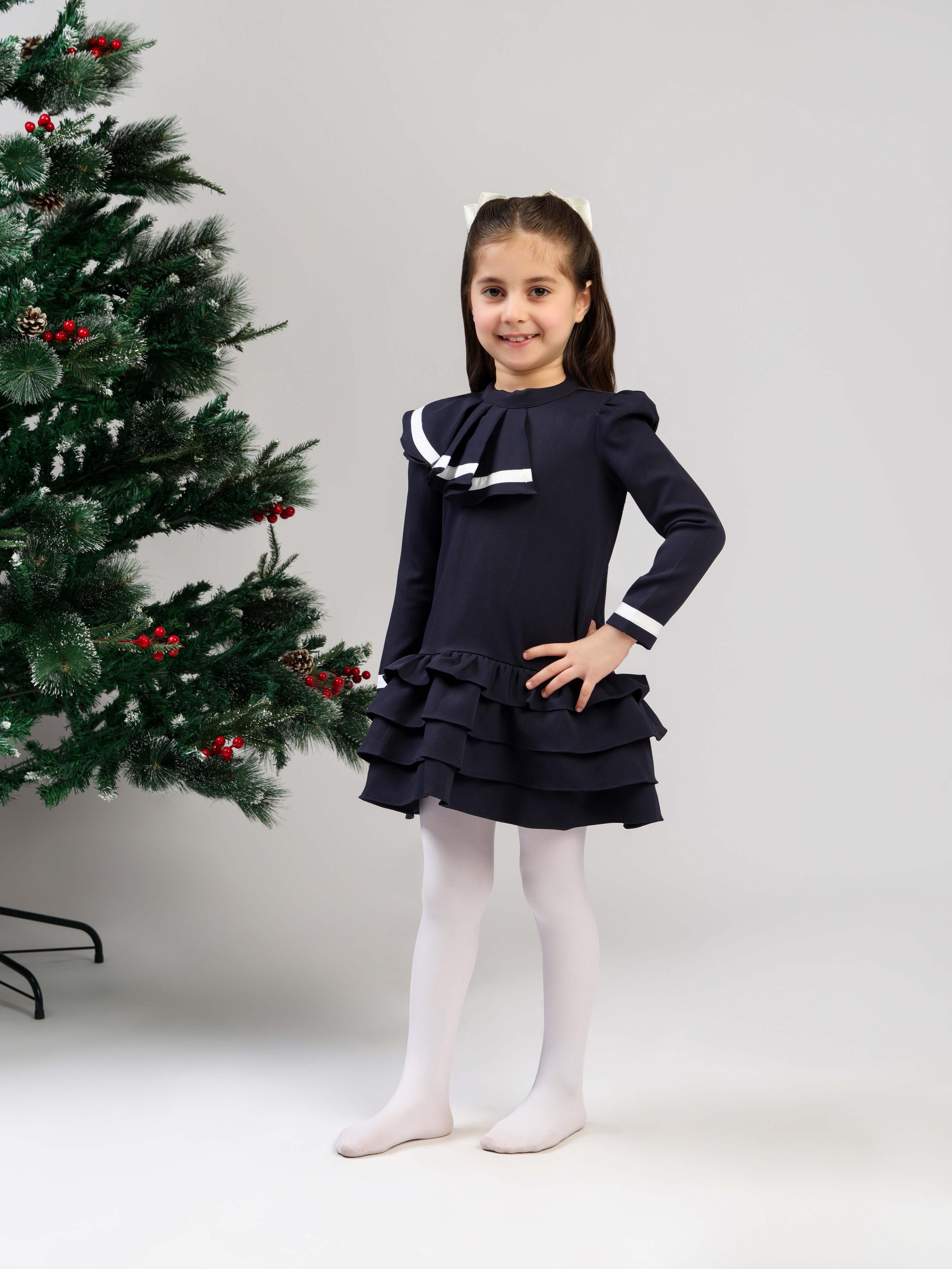 COCO NAVY DRESS - FULL SLEEVES