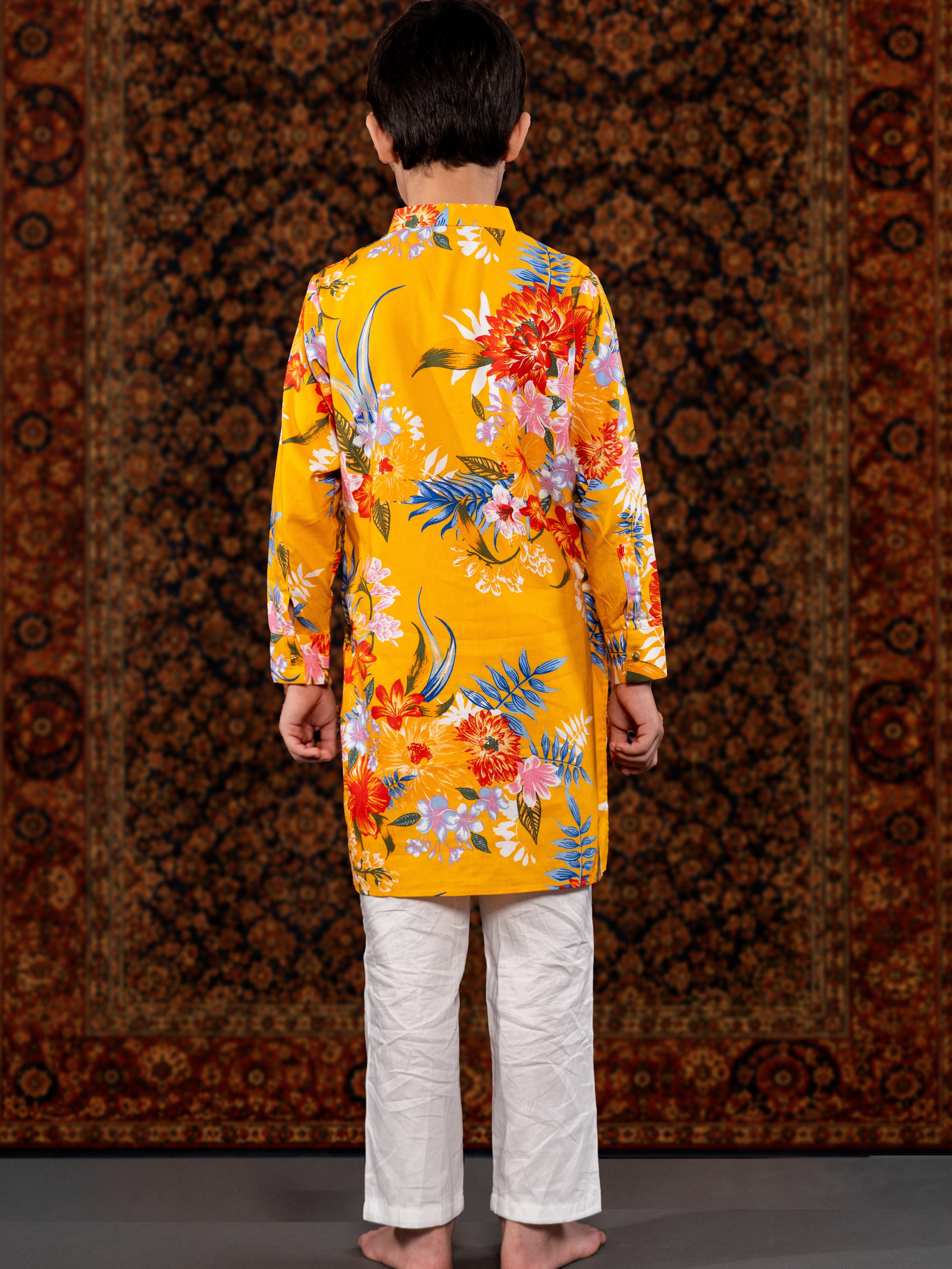 SUNFLOWER KURTA SET