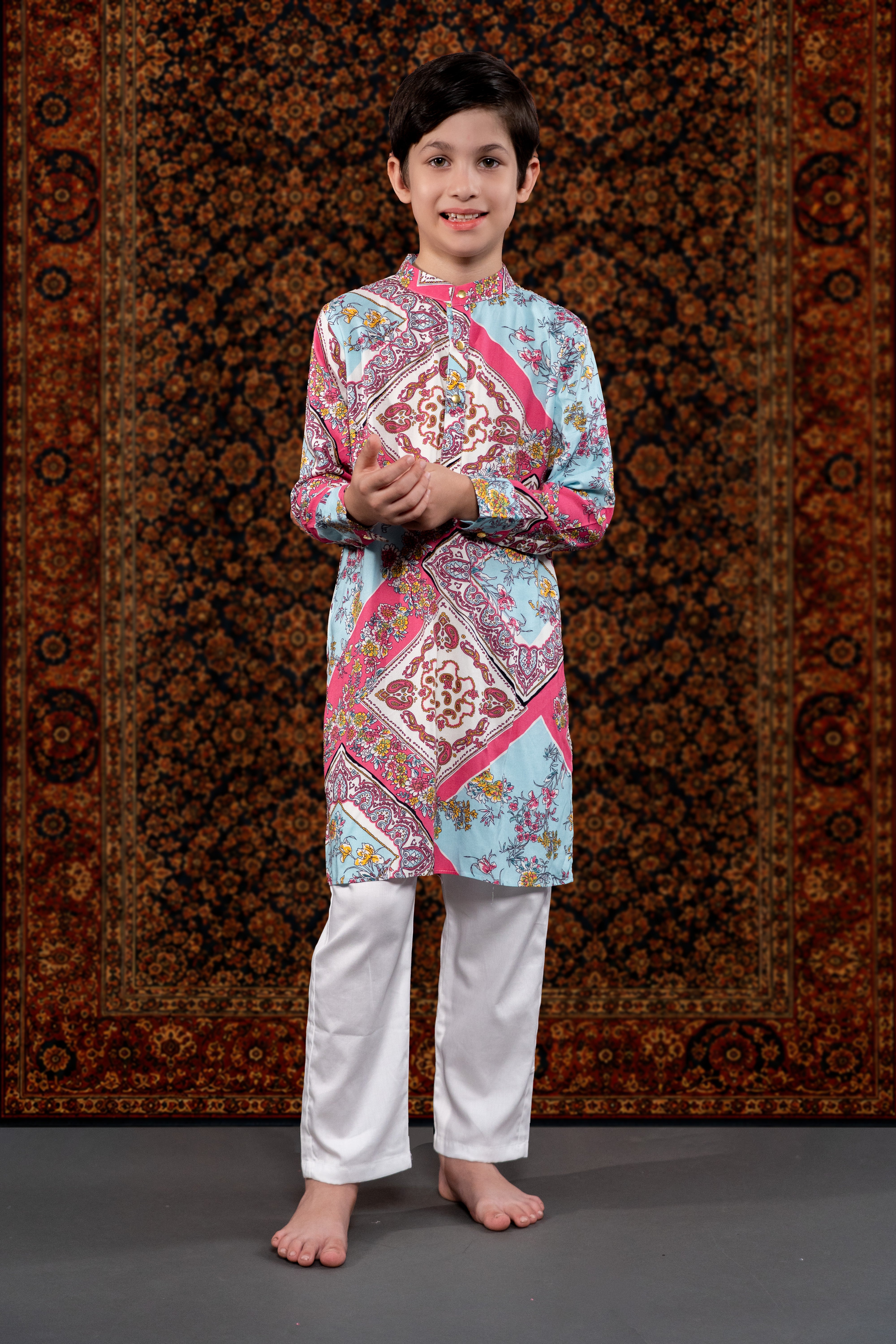 PINK RIAAN KURTA SET