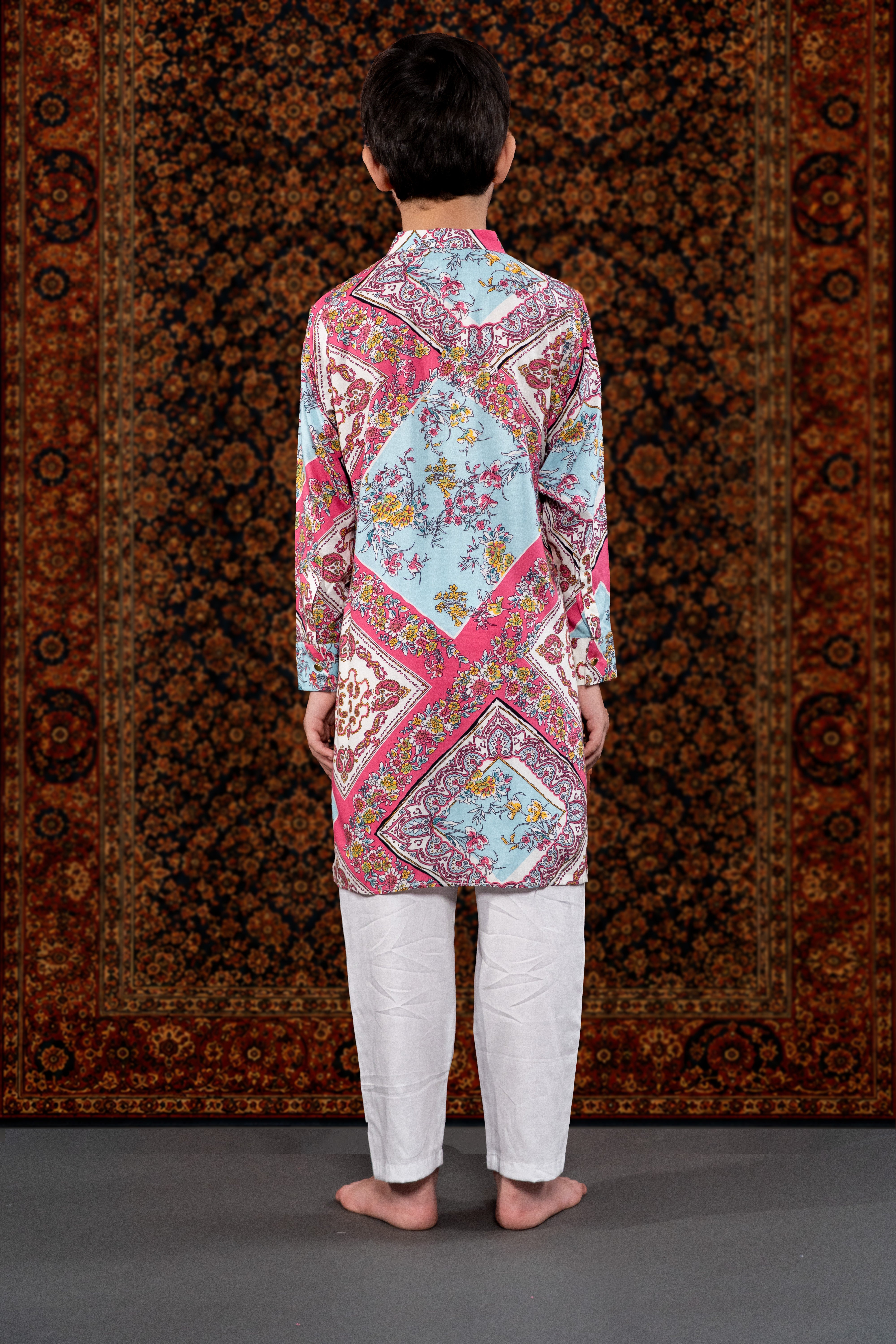 PINK RIAAN KURTA SET