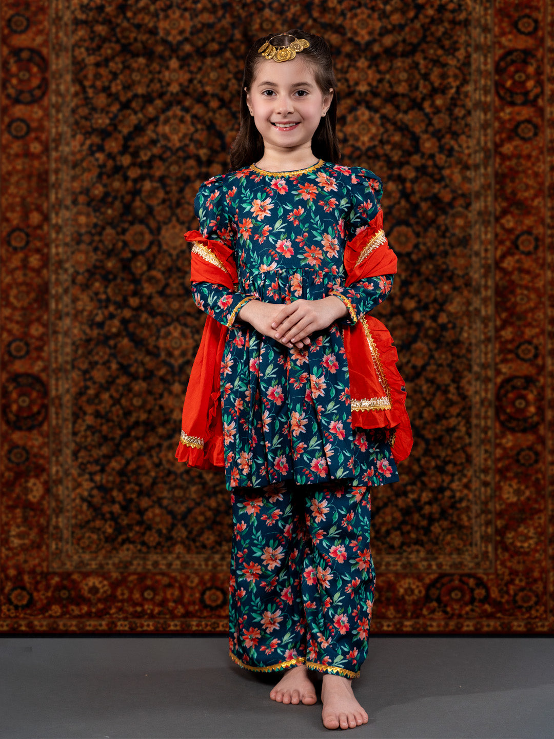 BLUE HAZEL SUIT SET