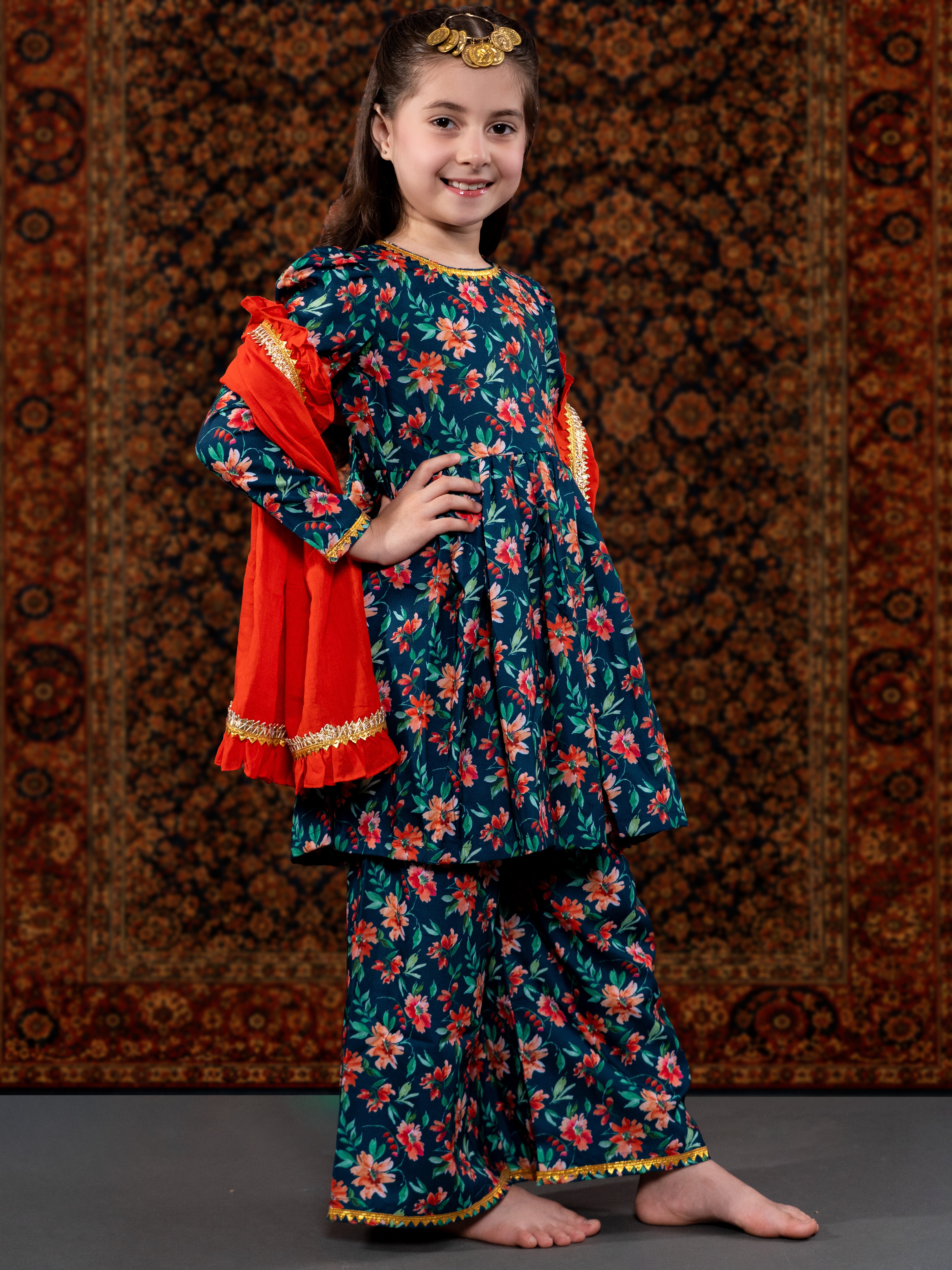 BLUE HAZEL SUIT SET