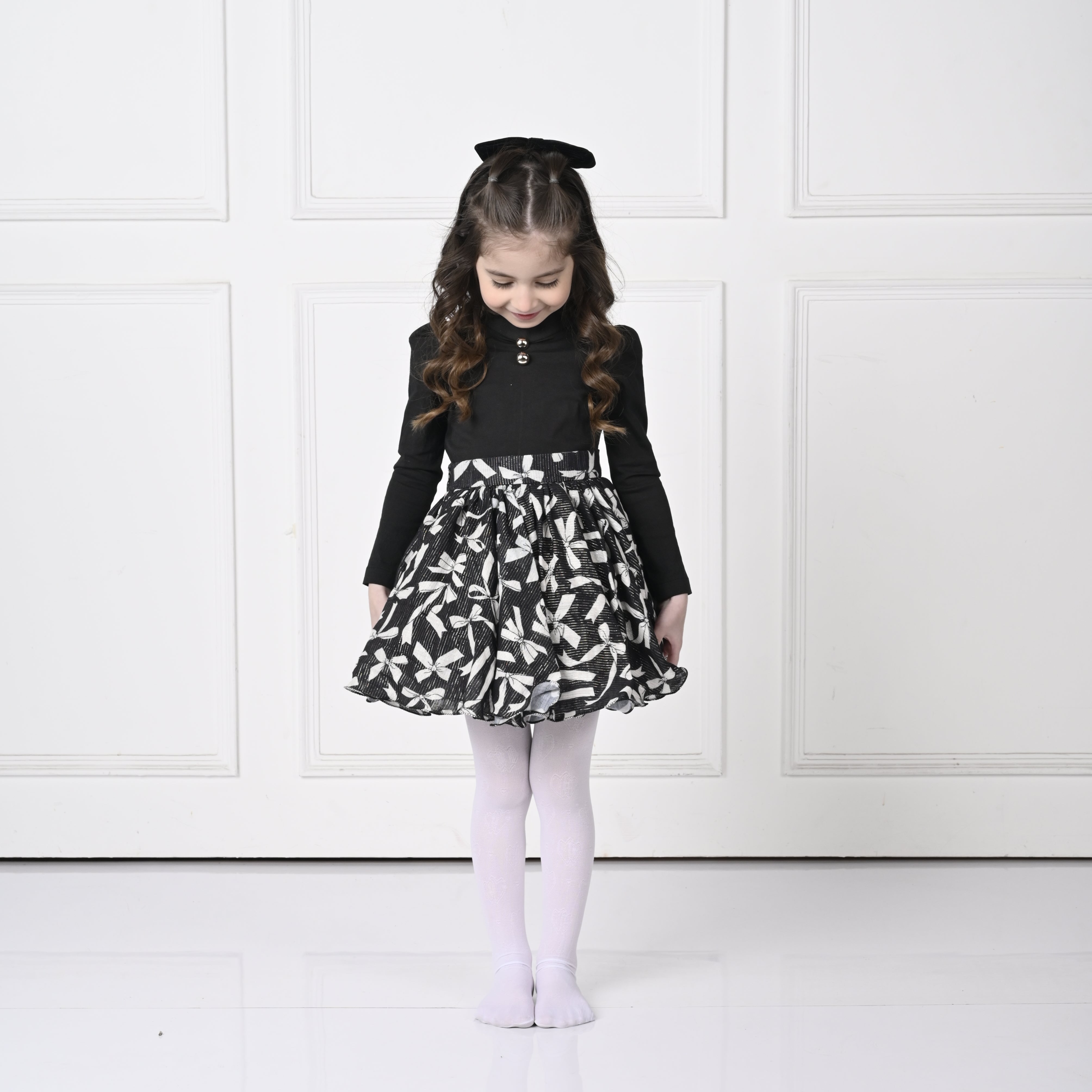 Black Bow Skirts