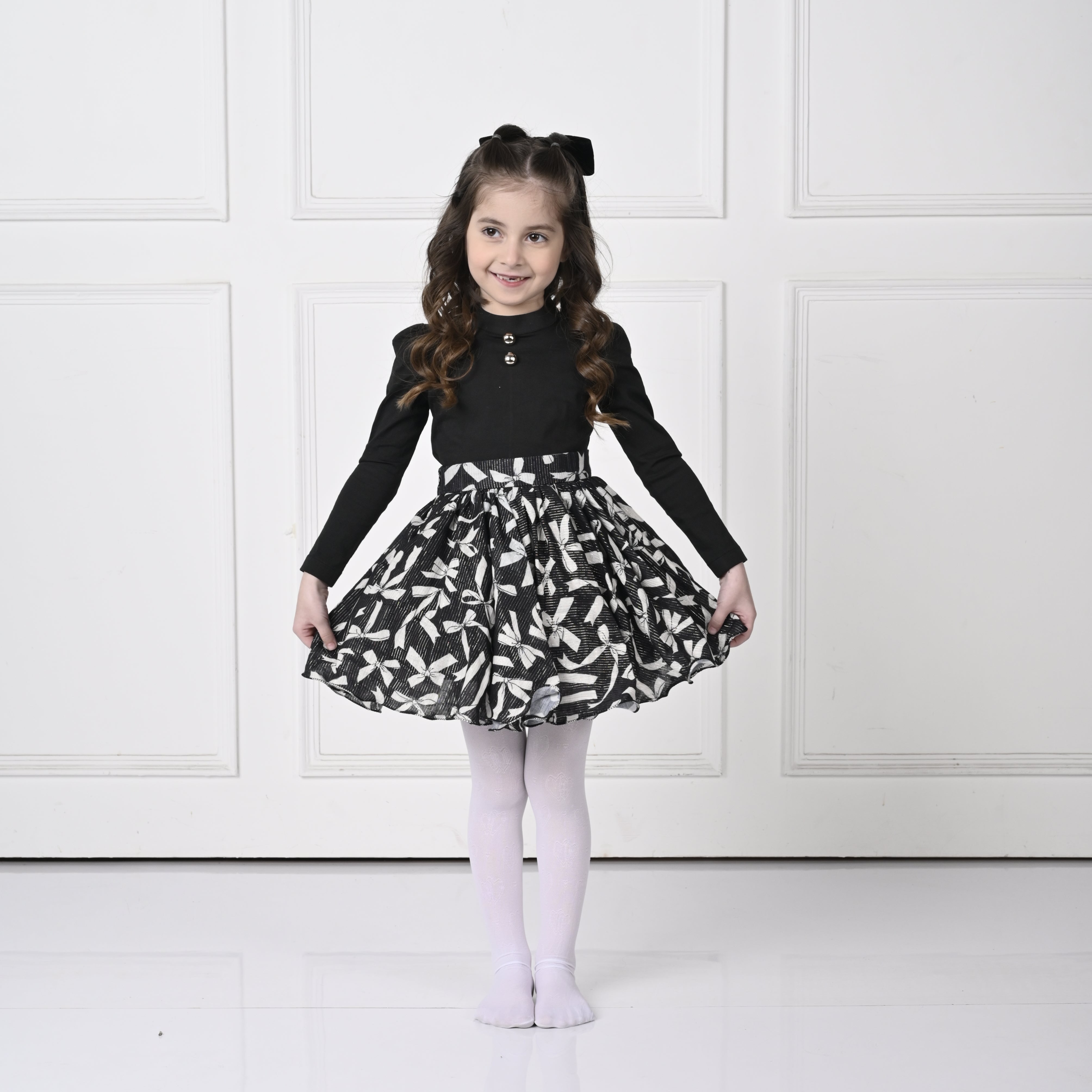 Black Bow Skirts