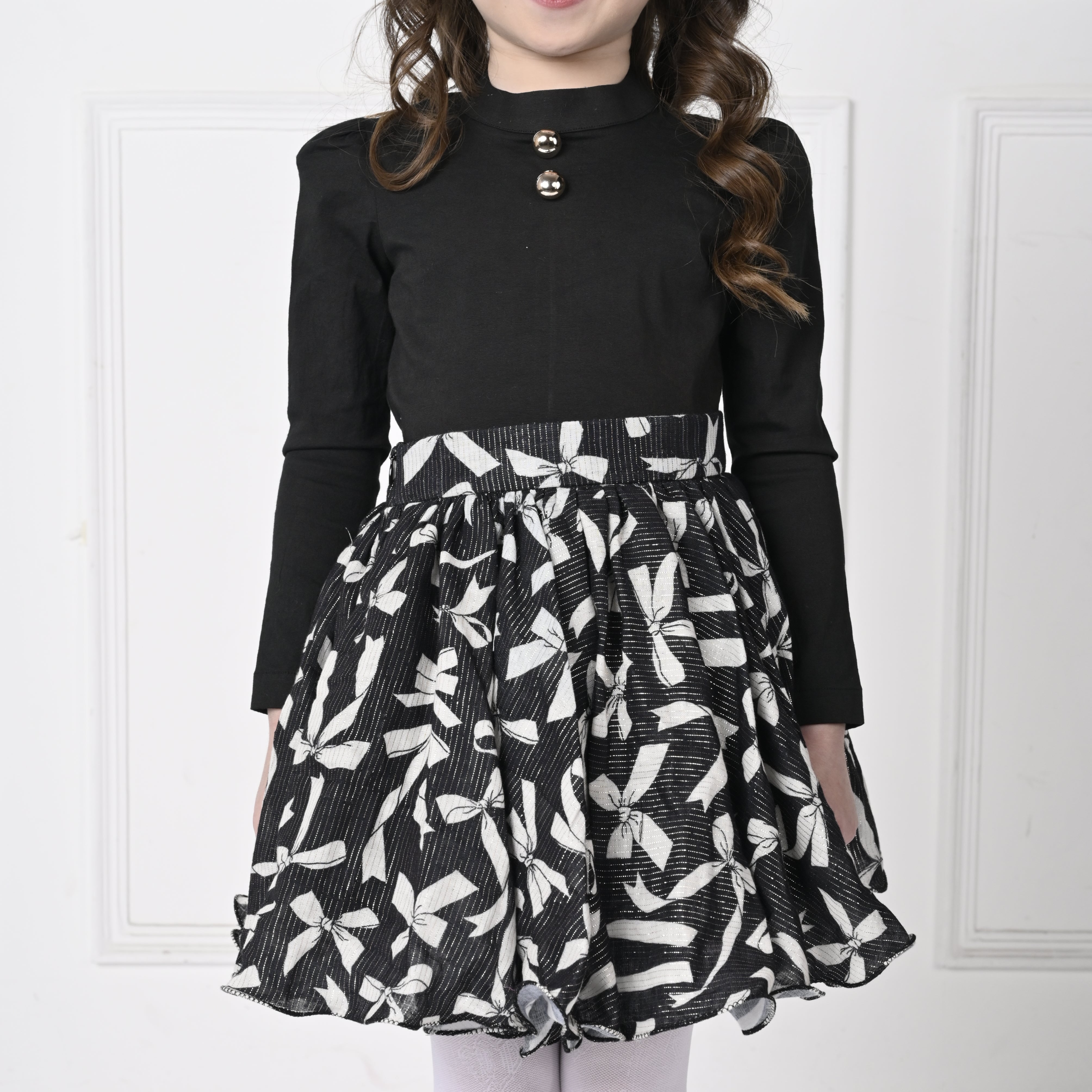 Black Bow Skirts