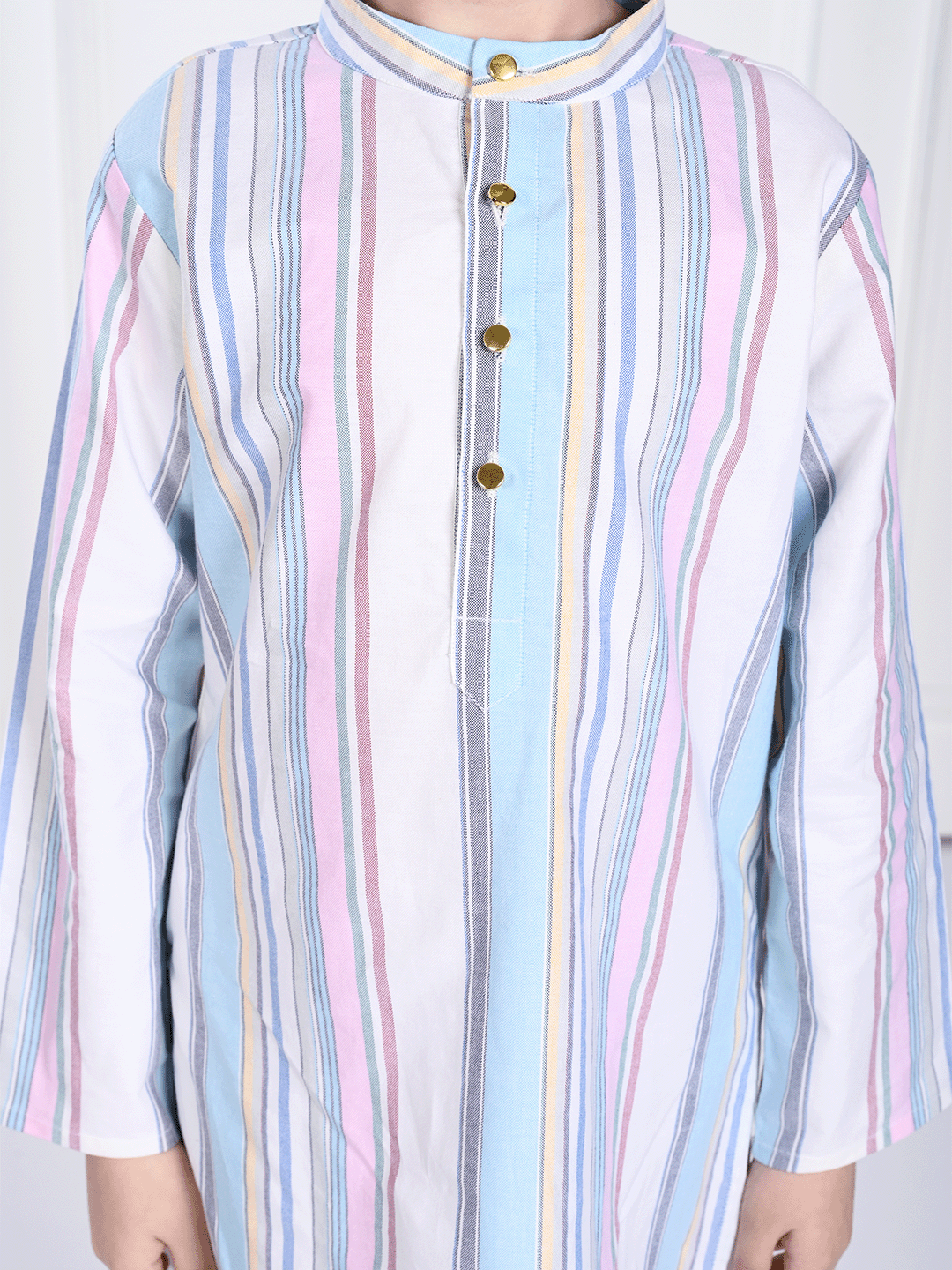 Ekam - Striped Kurta Pajama Set Sale