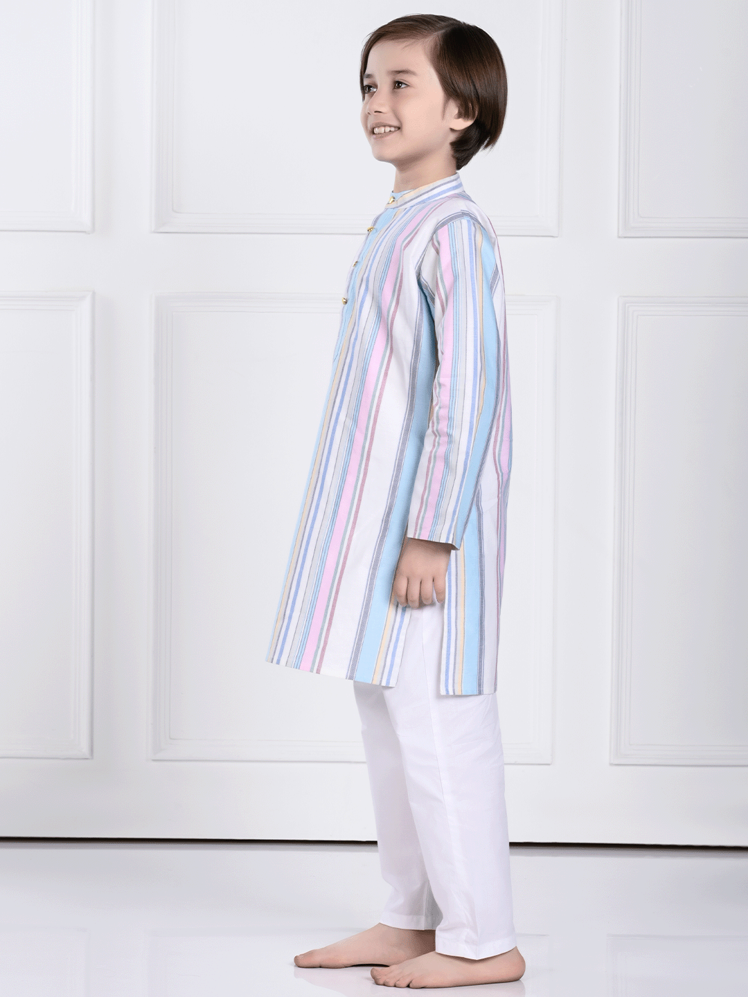 Ekam - Striped Kurta Pajama Set Sale
