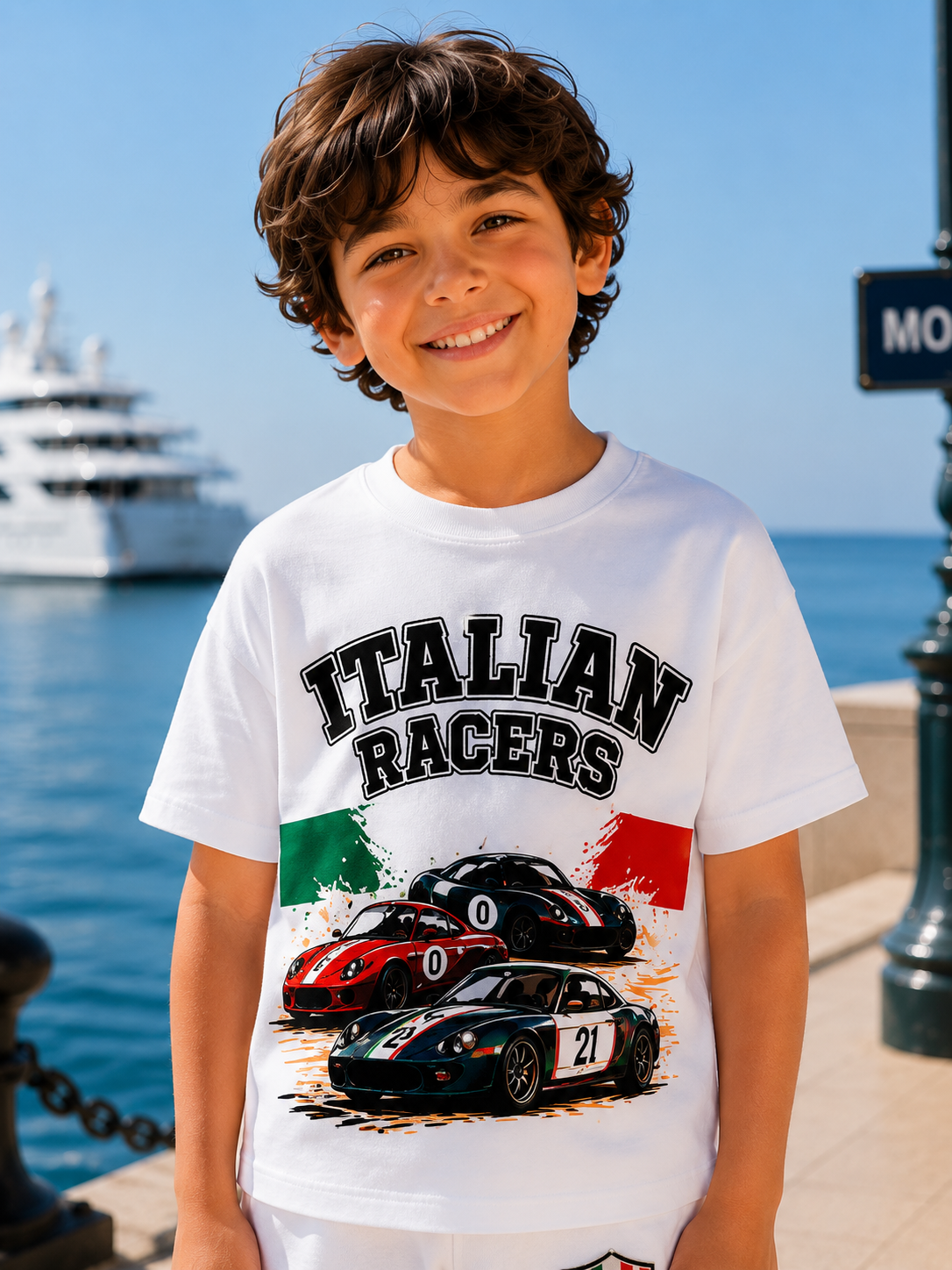 OVERSIZED ITALIAN RACERS CO-ORD