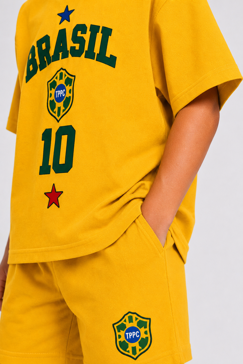 BRASIL - OVERSIZED YELLOW CO-ORD SET
