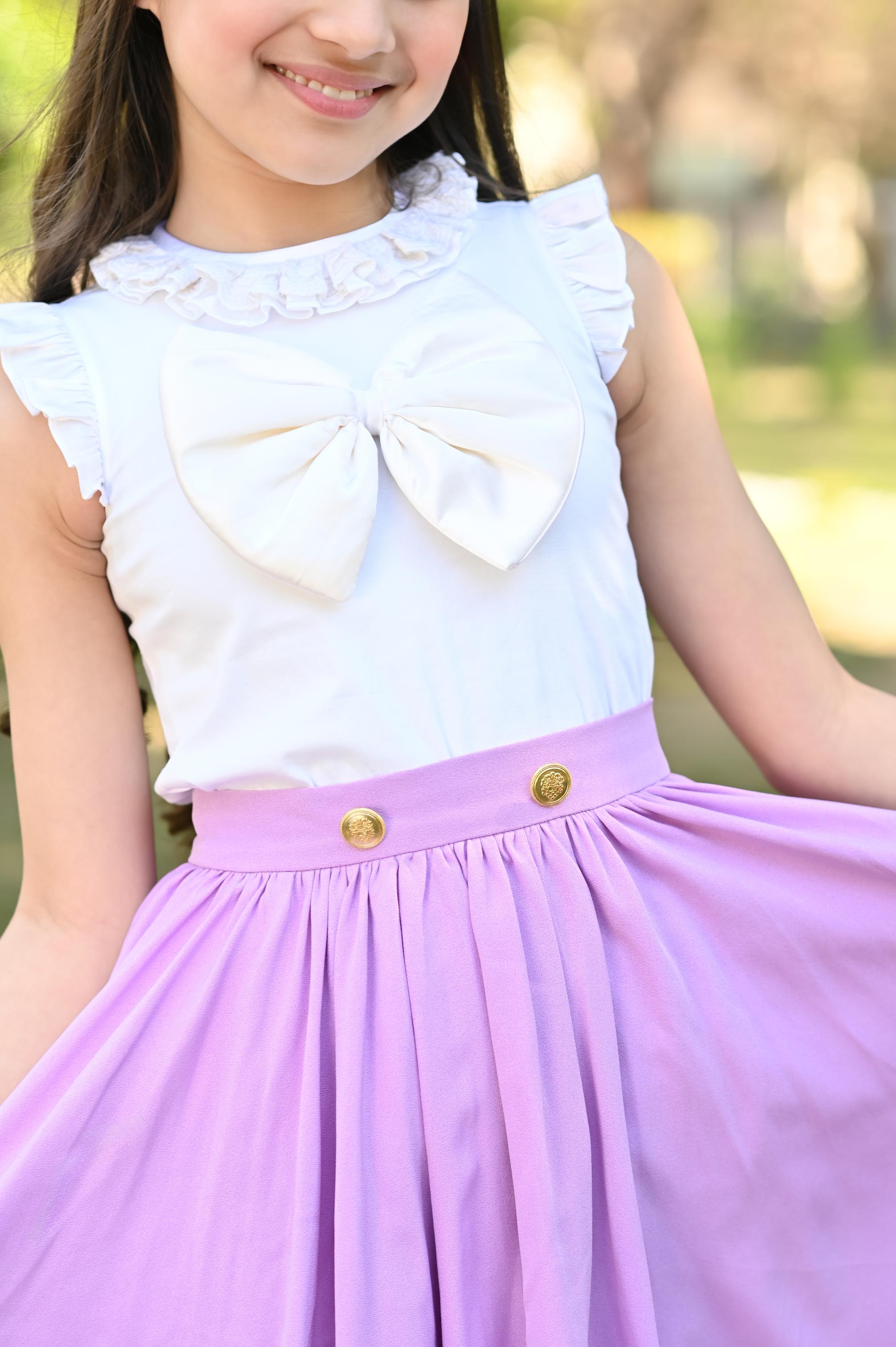 LIGHT MAUVE SKIRT