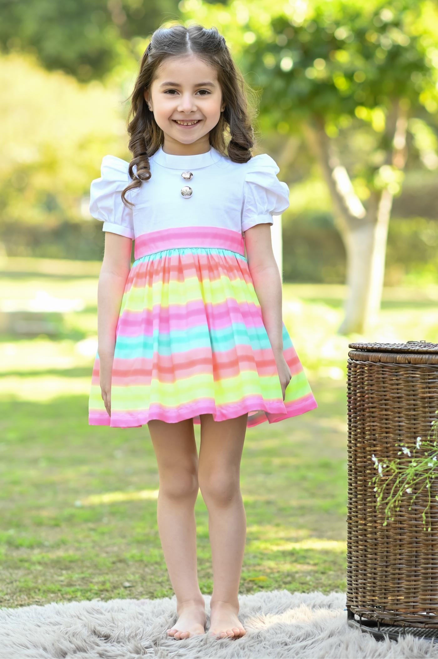 NEON RAINBOW DRESS