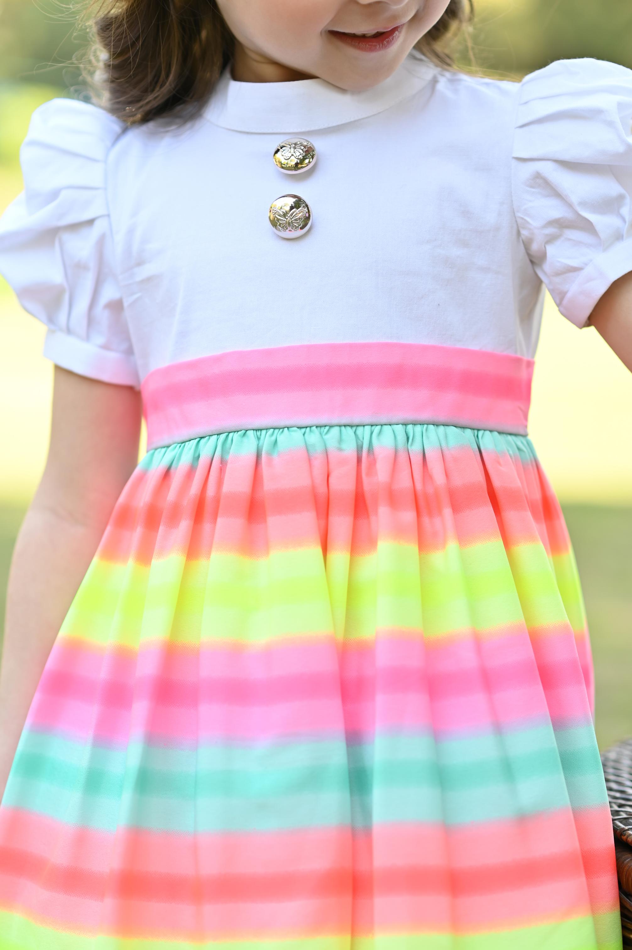 NEON RAINBOW DRESS