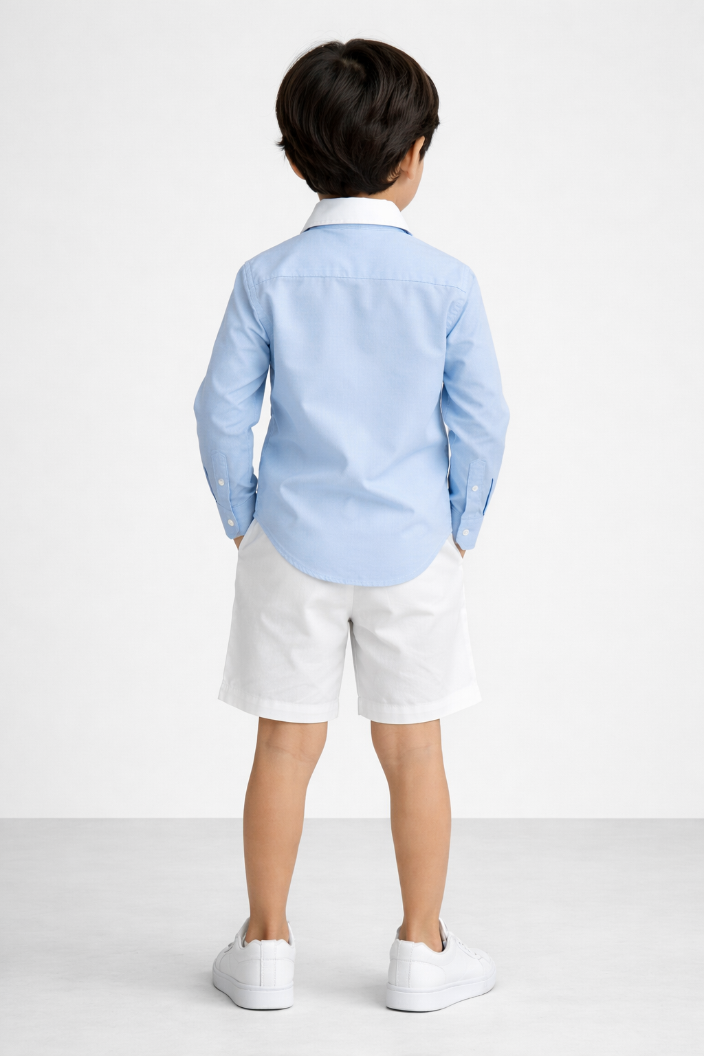 POWDER BLUE DENIM SHIRT