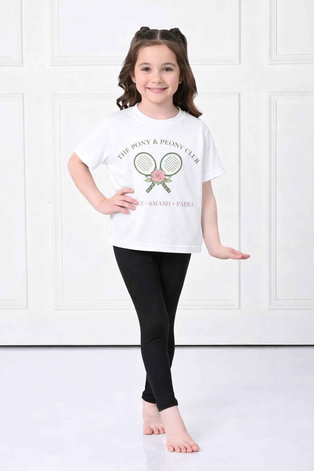 THE PONY & PEONY CLUB - WHITE