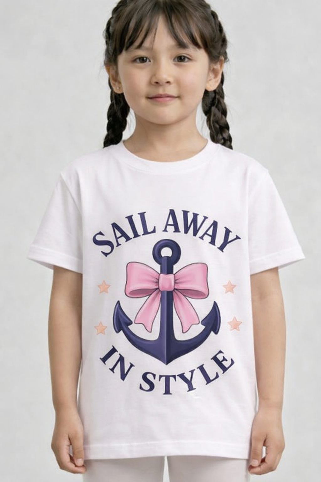SAIL AWAY T SHIRT - WHITE