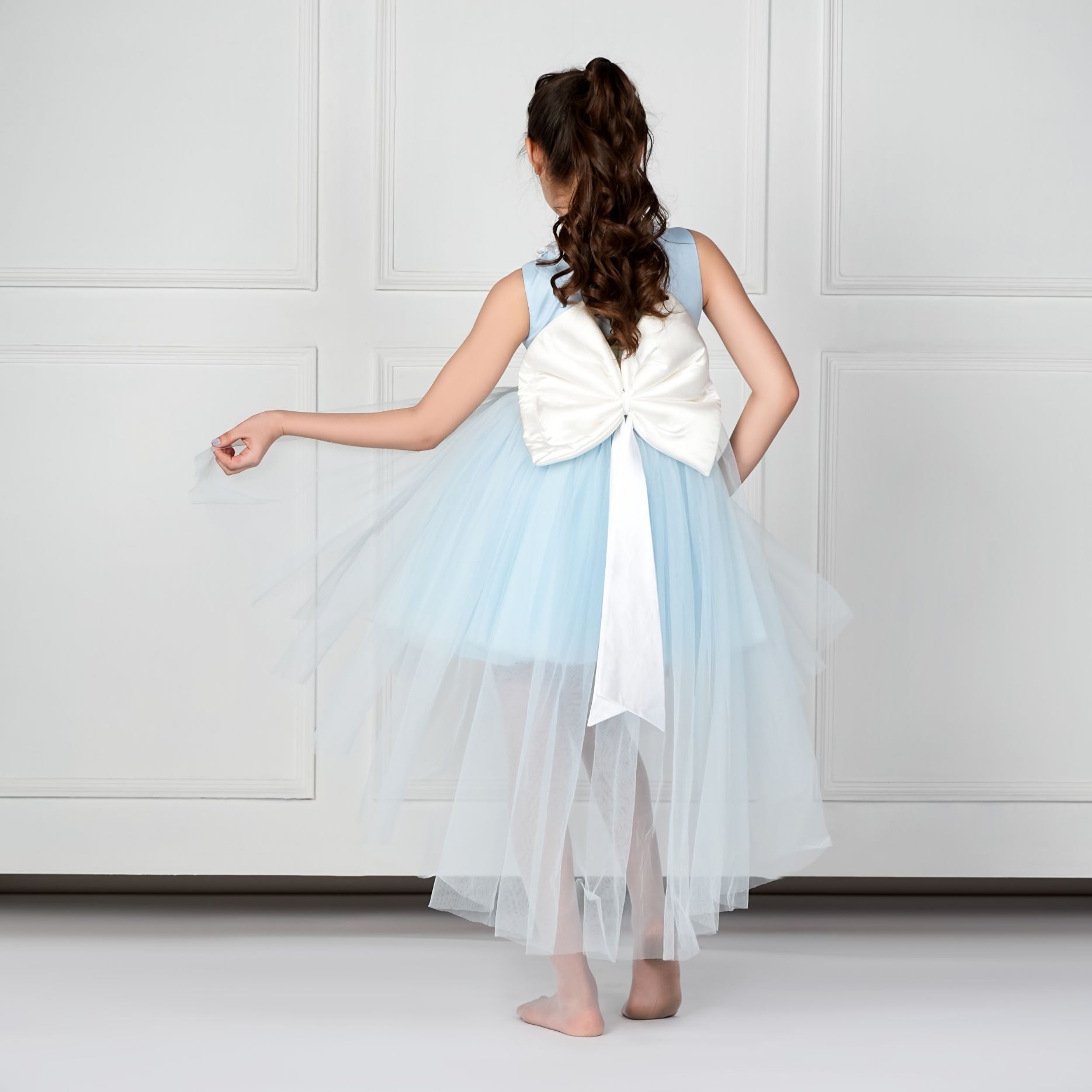 CINDY DRESS - BLUE