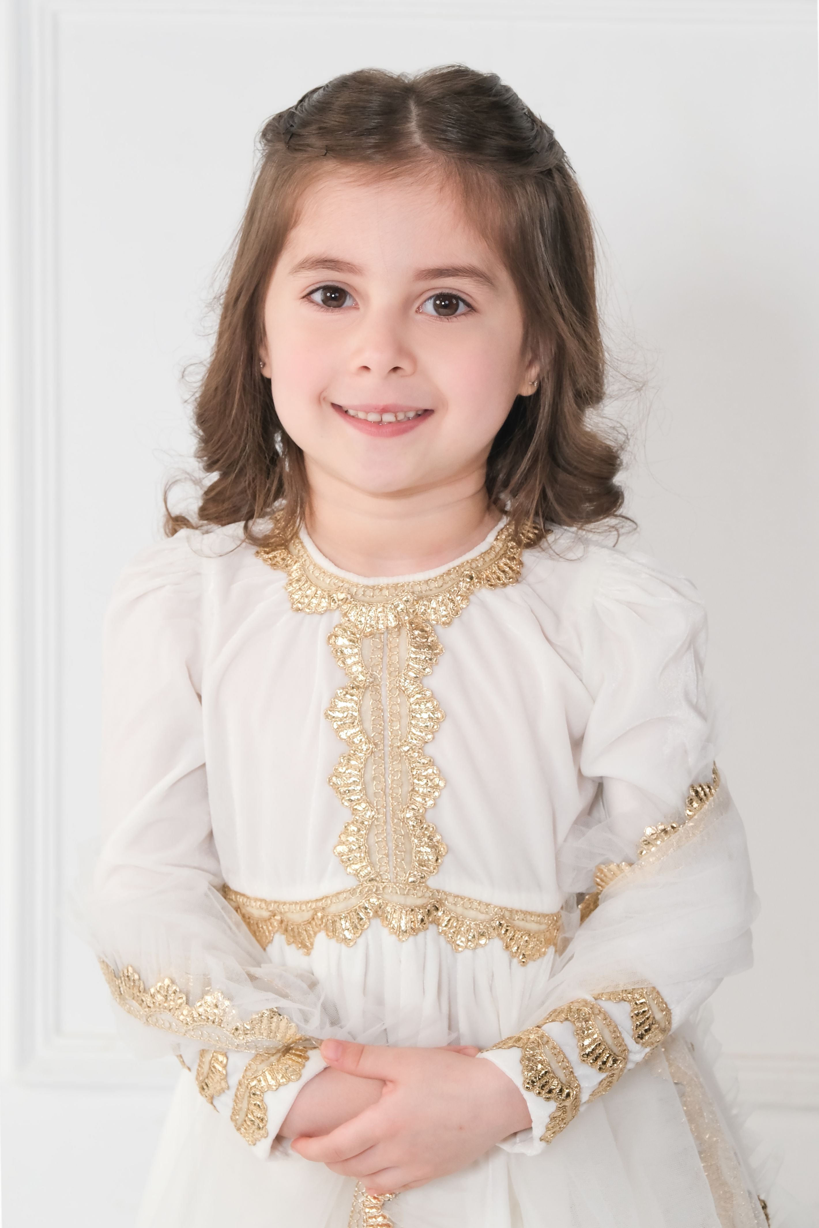 IVORY VELVET SET