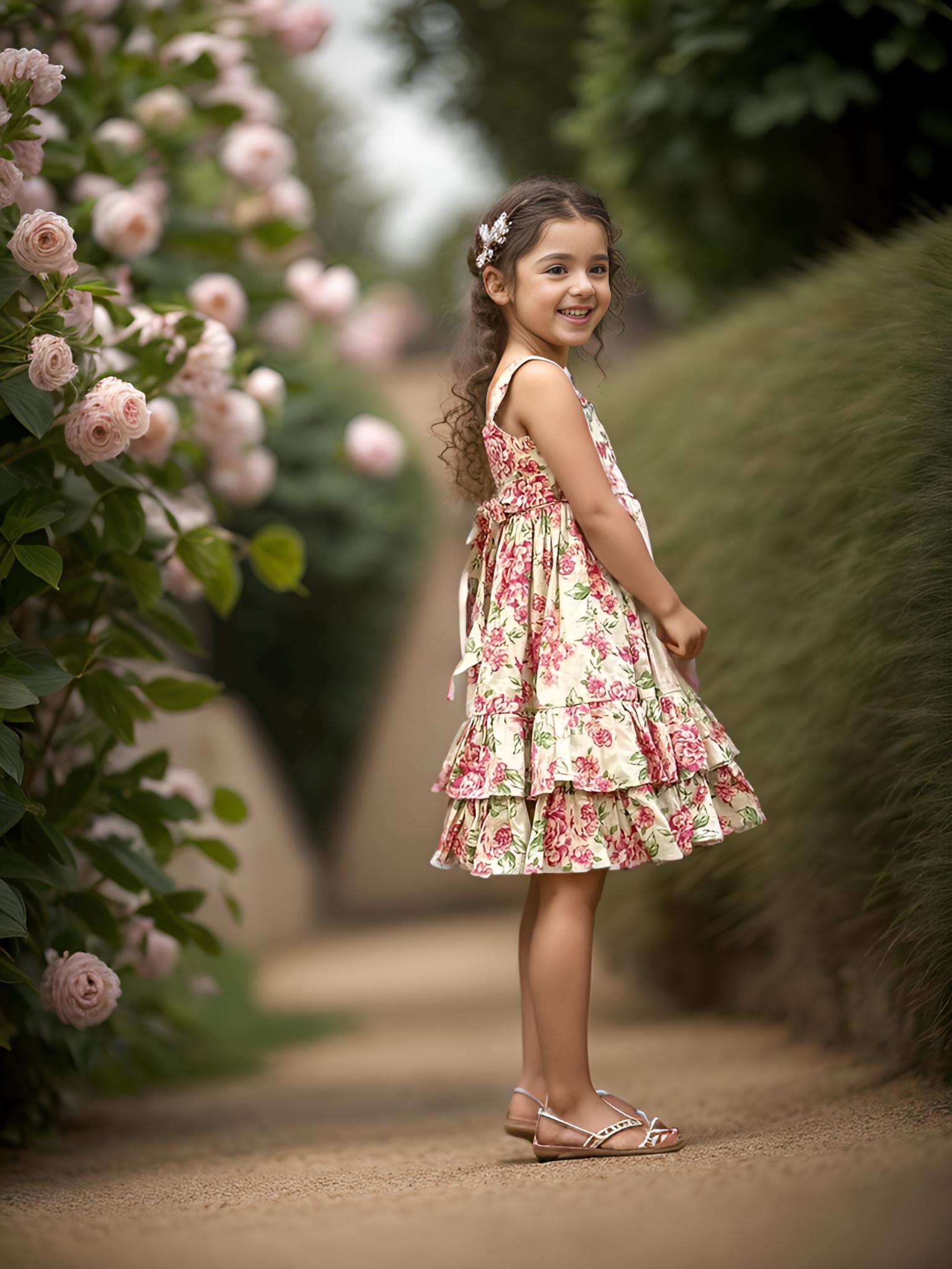 PINK ELIZABETH DRESS-Sale