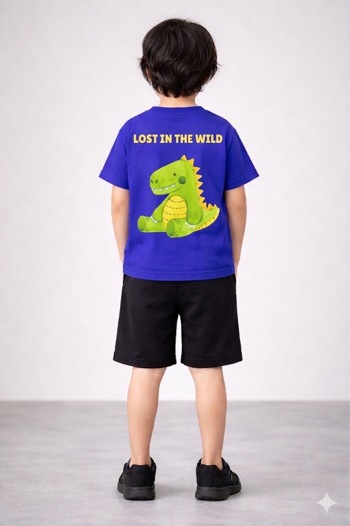 LOST IN THE WILD ROYAL BLUE TSHIRT
