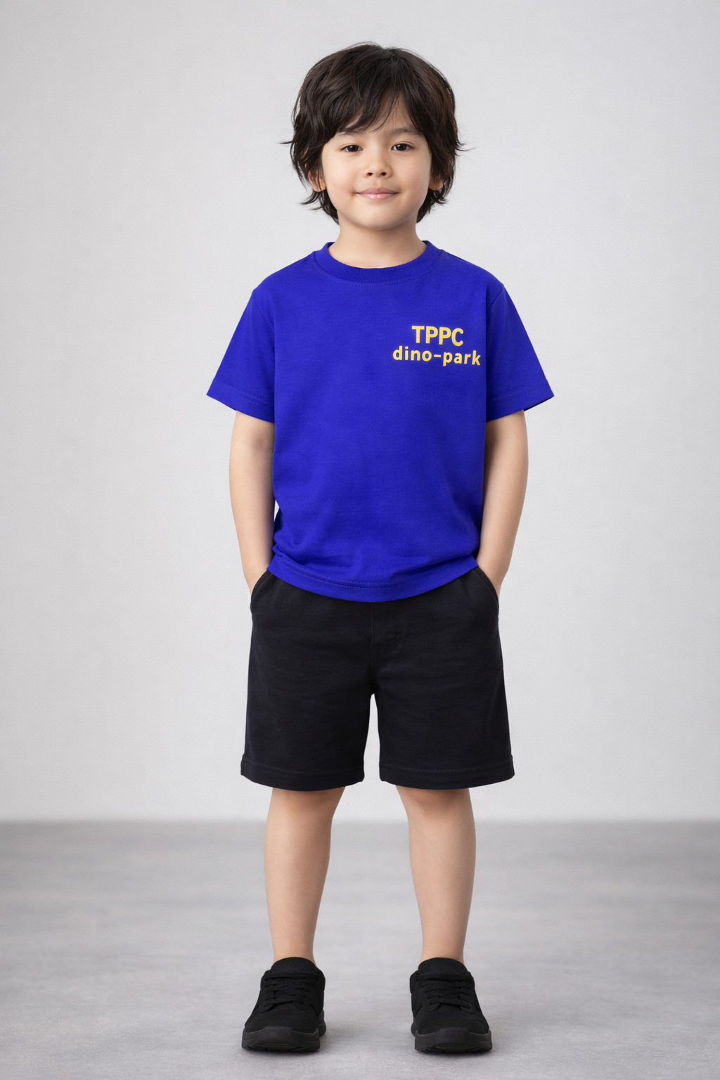 STEGOSAURUS ROYAL BLUE T-SHIRT