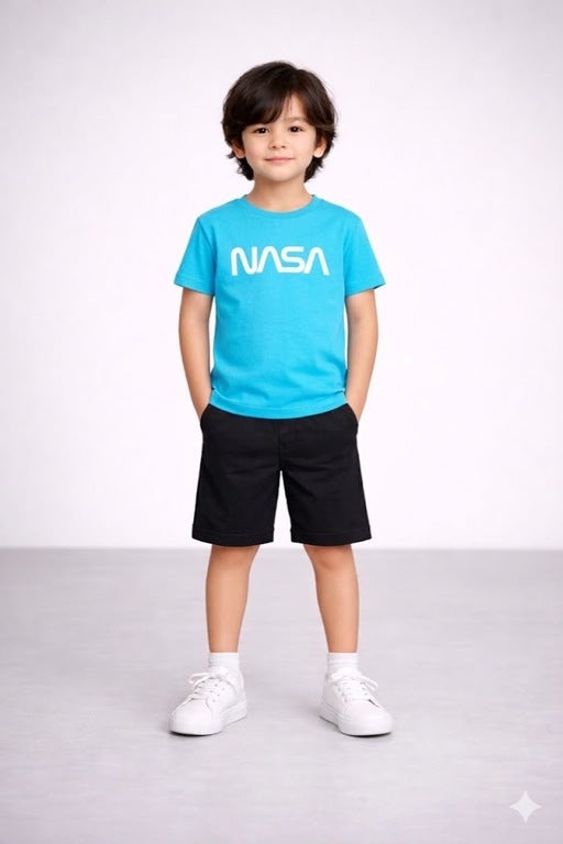 Turquoise Nasa T-Shirt