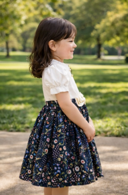 MIDNIGHT FLORAL DRESS