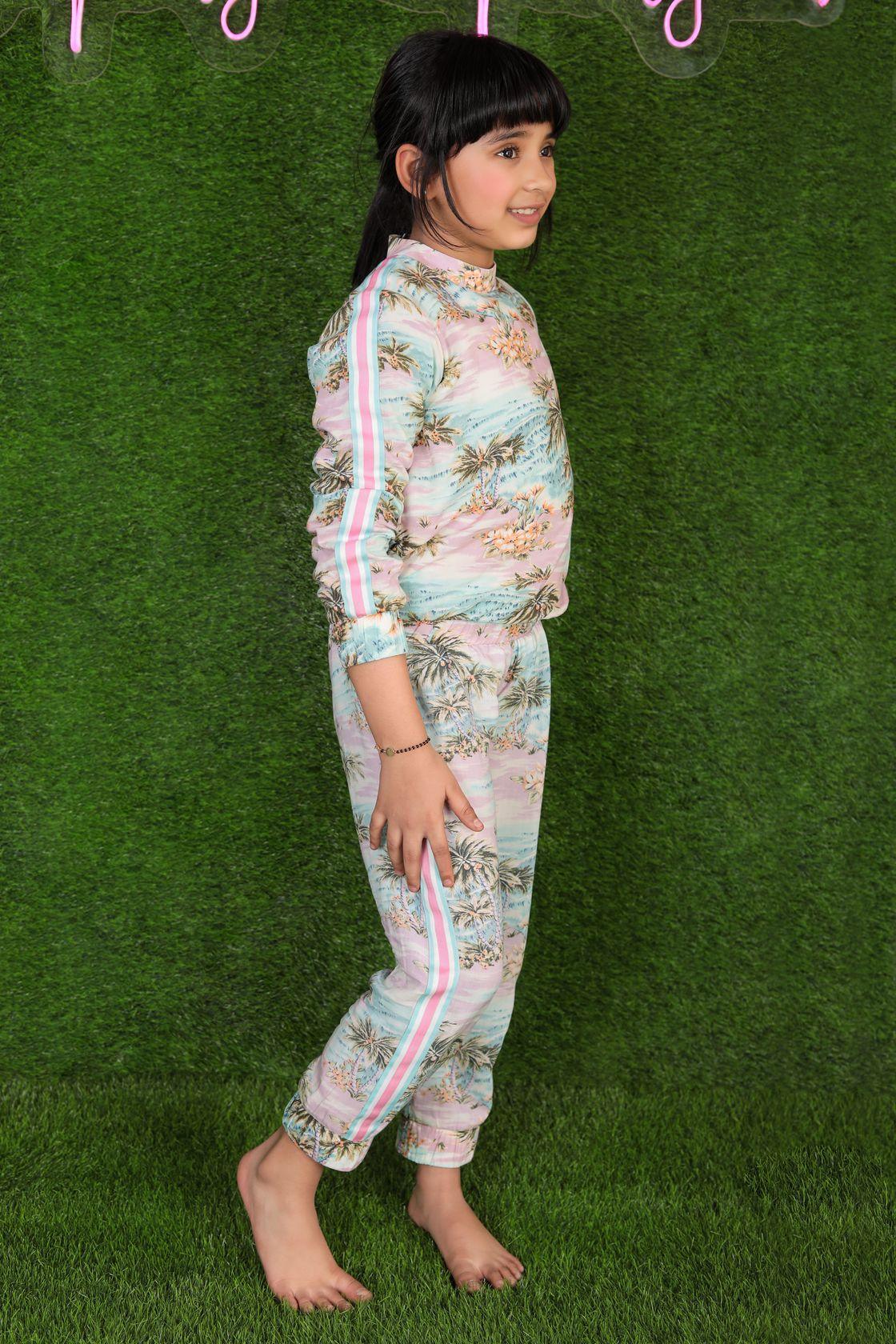 ALOHA - SET OF TWO (TOP + TRACK PANTS) - The Pony & Peony Co.