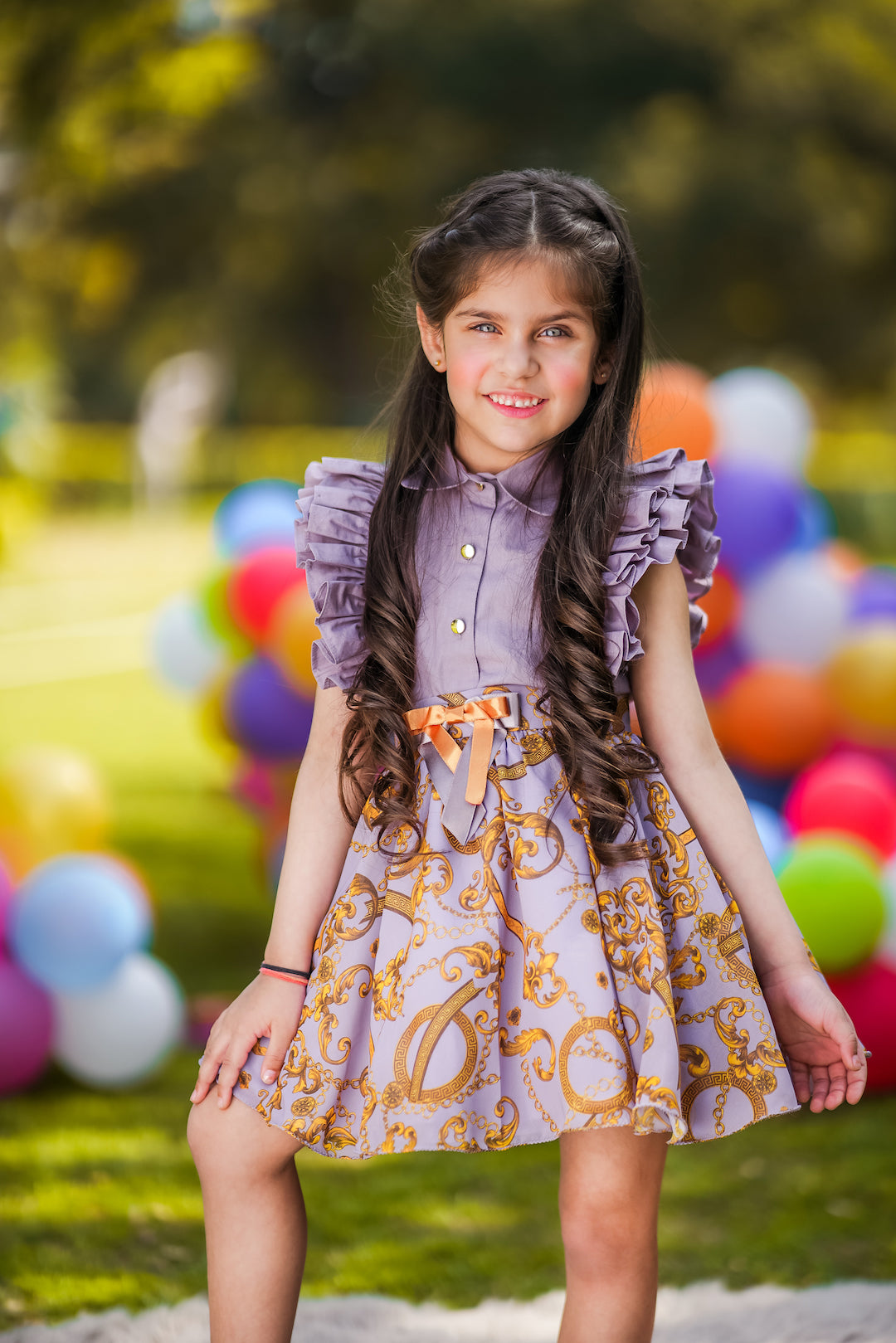 Lavender Dragonfly Skirt - The Pony & Peony Co.