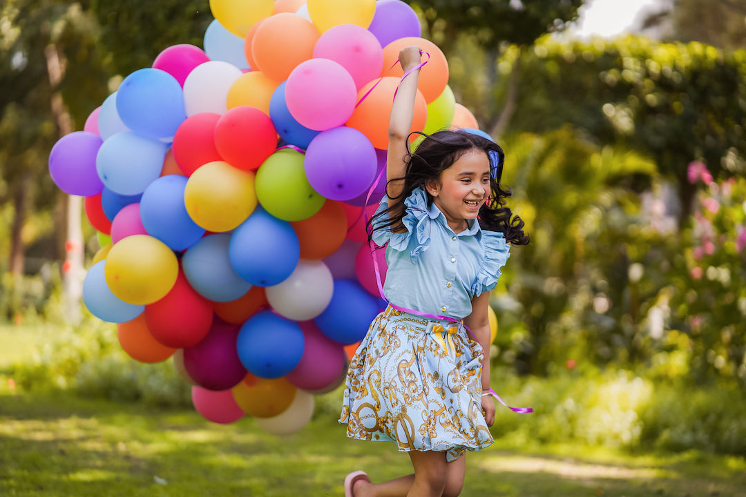 Aquamarine Dragonfly Co-ord Set - The Pony & Peony Co.