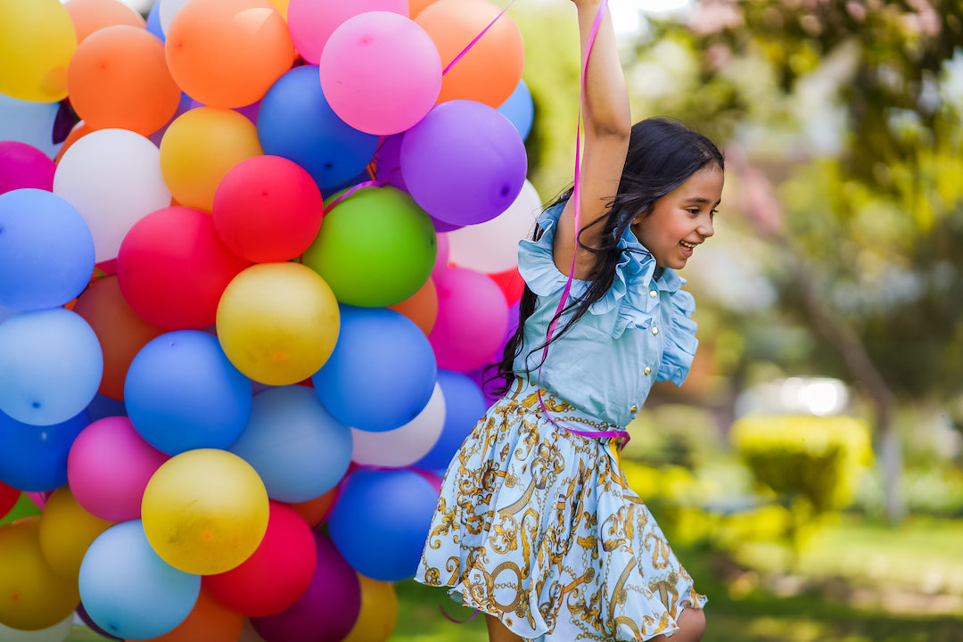 Aquamarine Dragonfly Co-ord Set - The Pony & Peony Co.