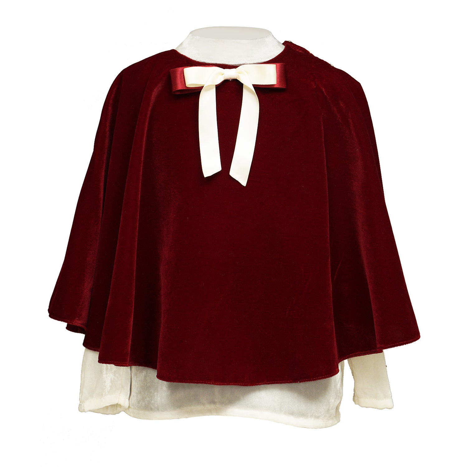 Maroon Cape - The Pony & Peony Co.