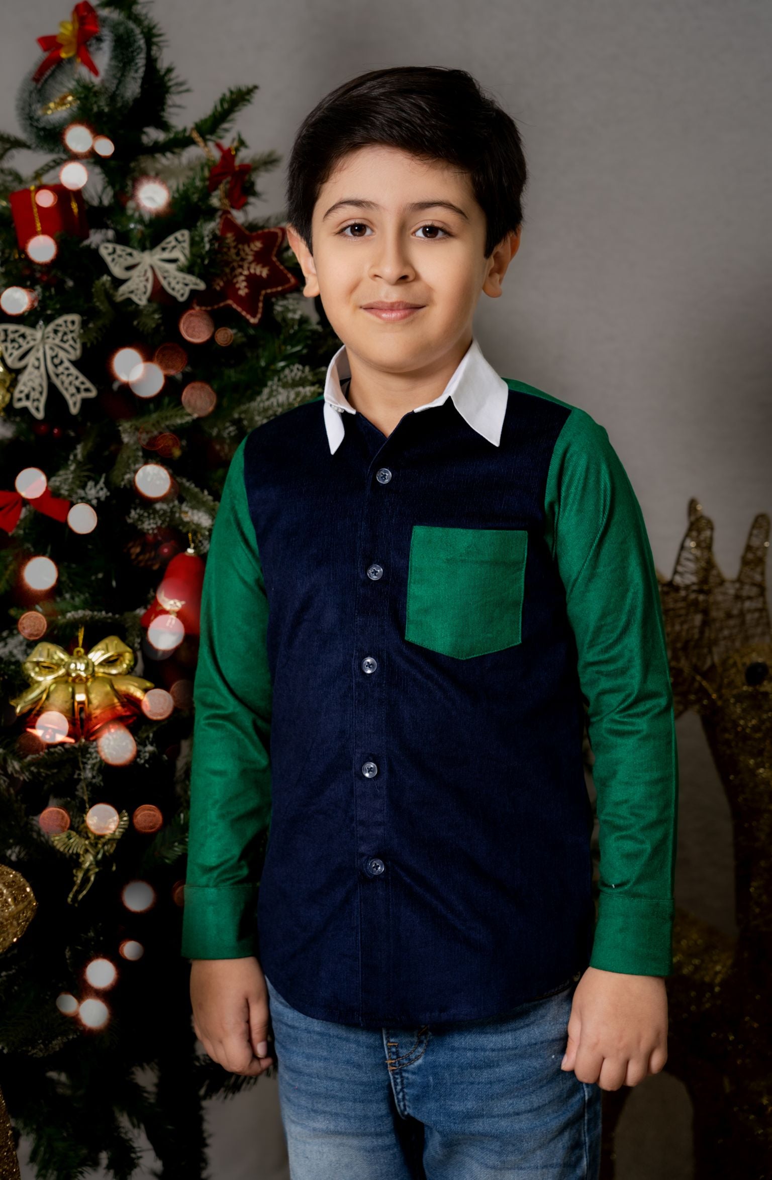 VERDE - BOYS SHIRT