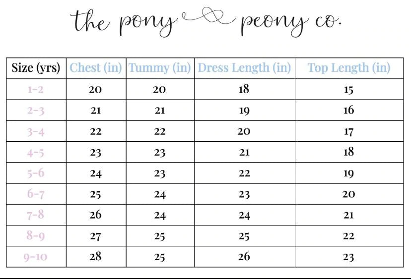 FLORENCE DRESS - The Pony & Peony Co.