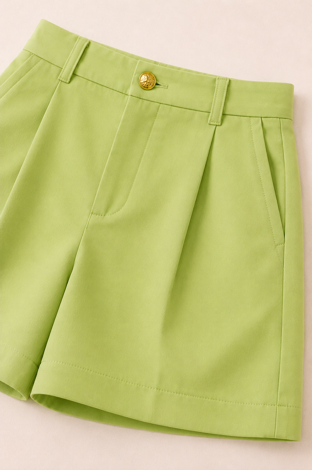 LIGHT GREEN DENIM CO-ORD