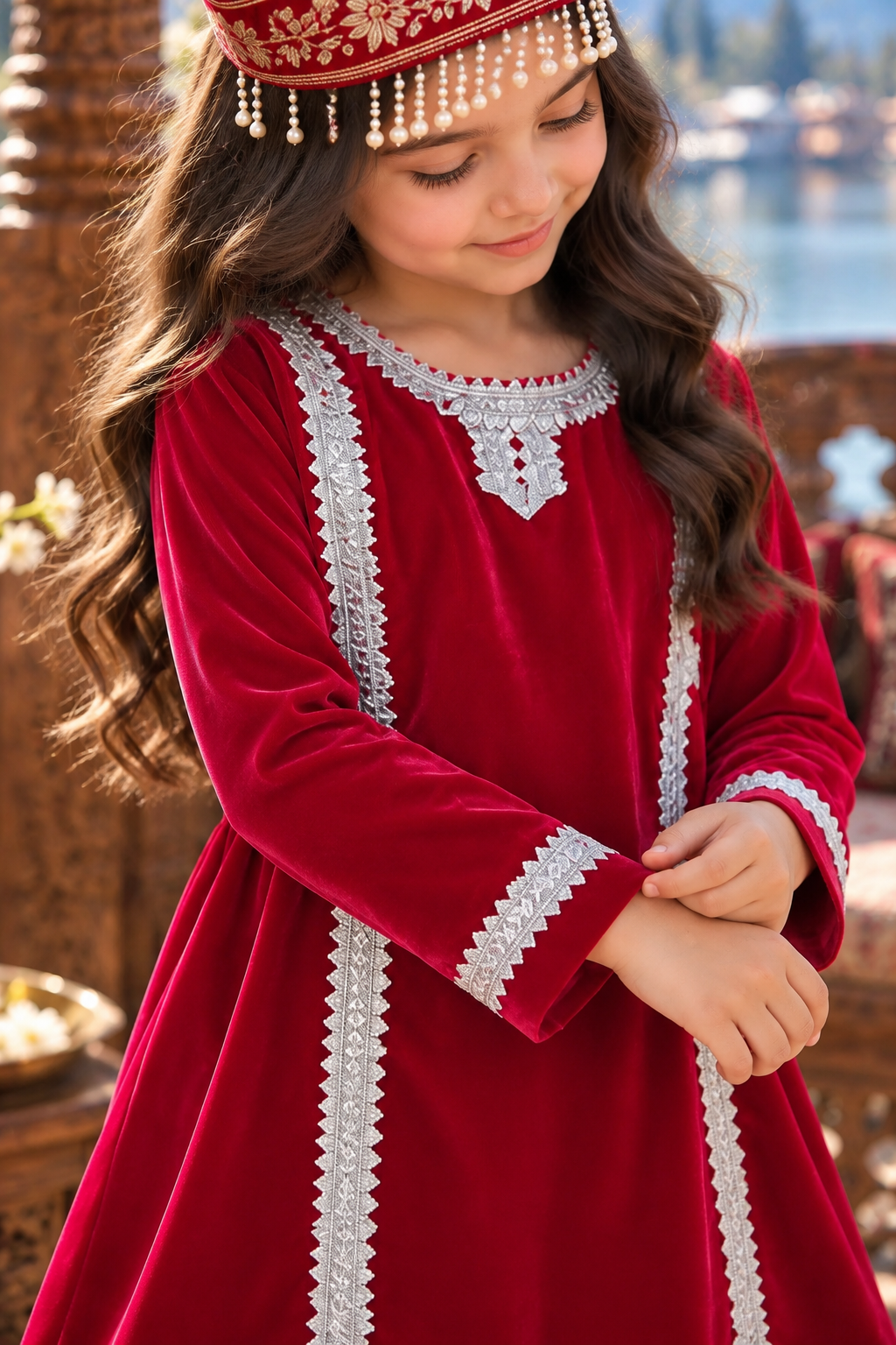 MAGENTA & PINK FARSHI SET