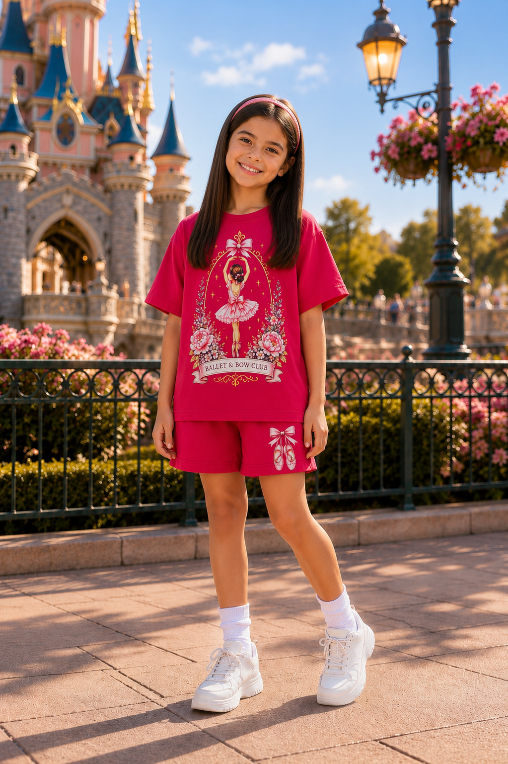 OVERSIZED HOT PINK BALLET CO-ORD SET
