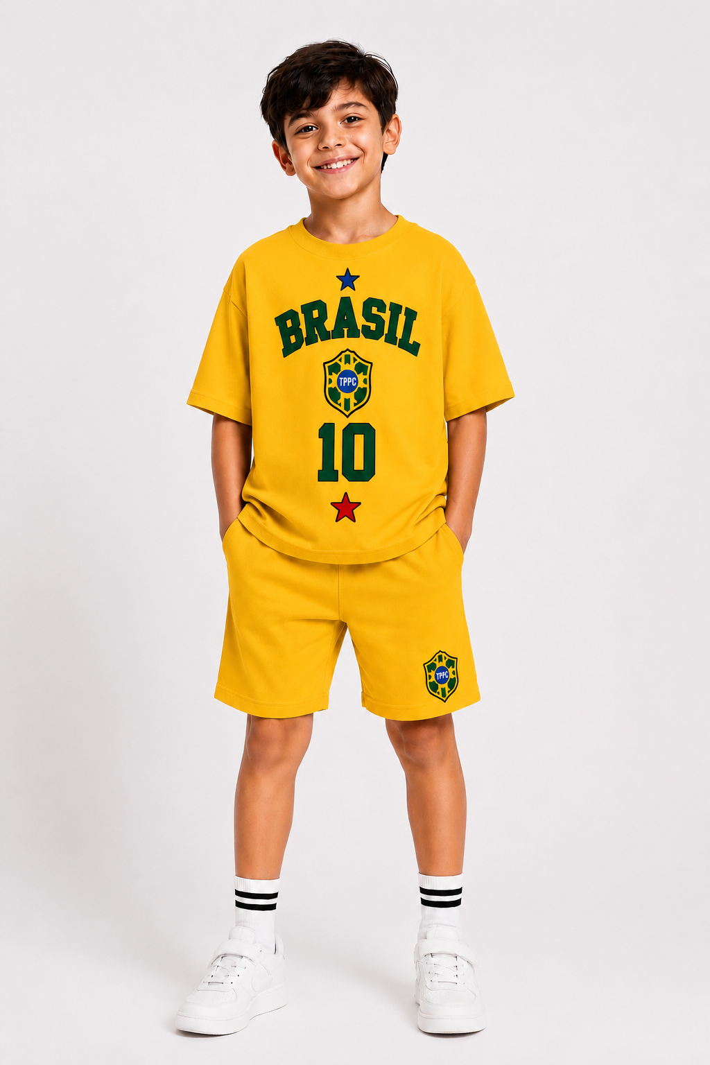 BRASIL - OVERSIZED YELLOW CO-ORD SET