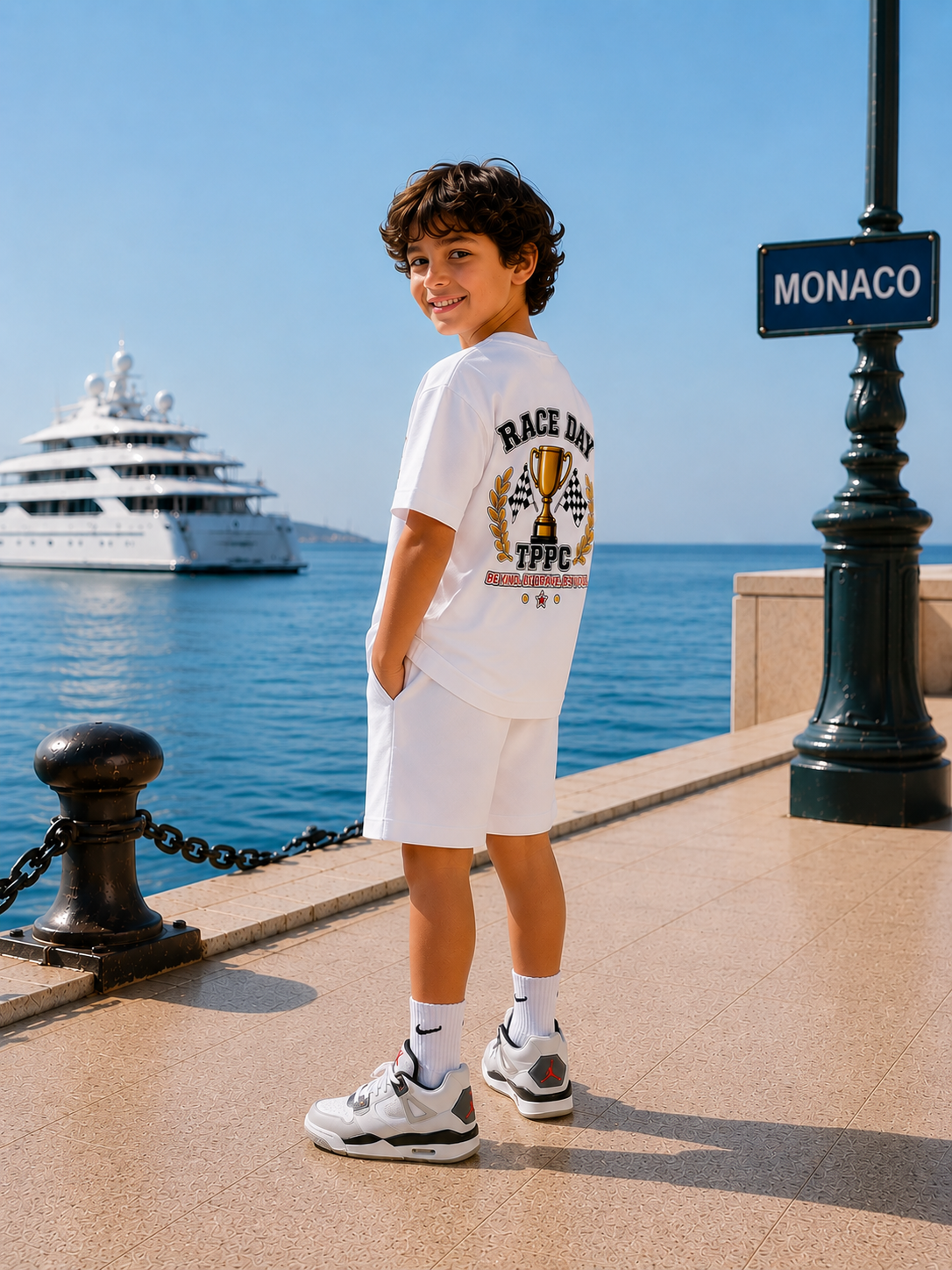 OVERSIZED ITALIAN RACERS CO-ORD