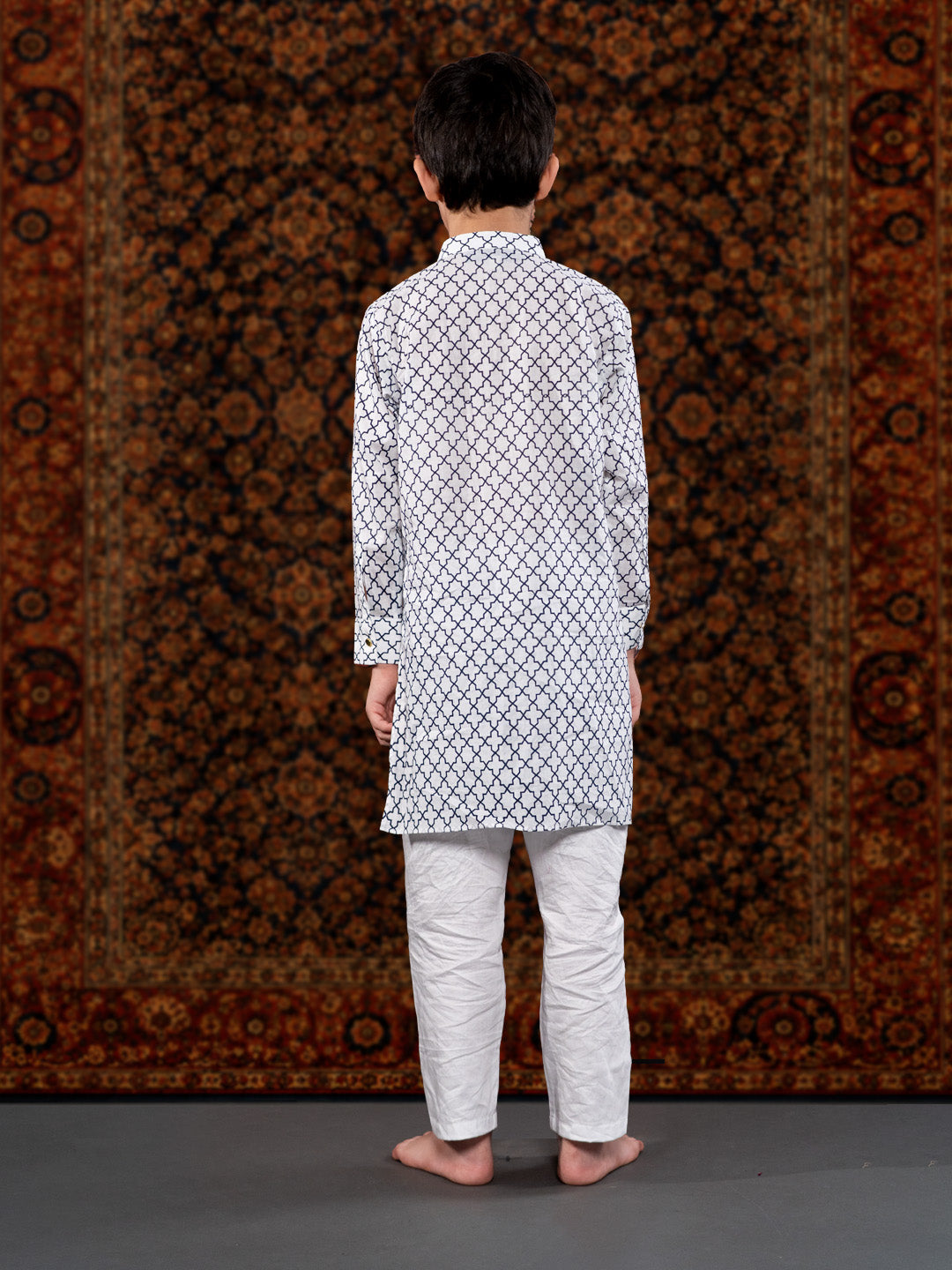 FARID (Black) KURTA SET